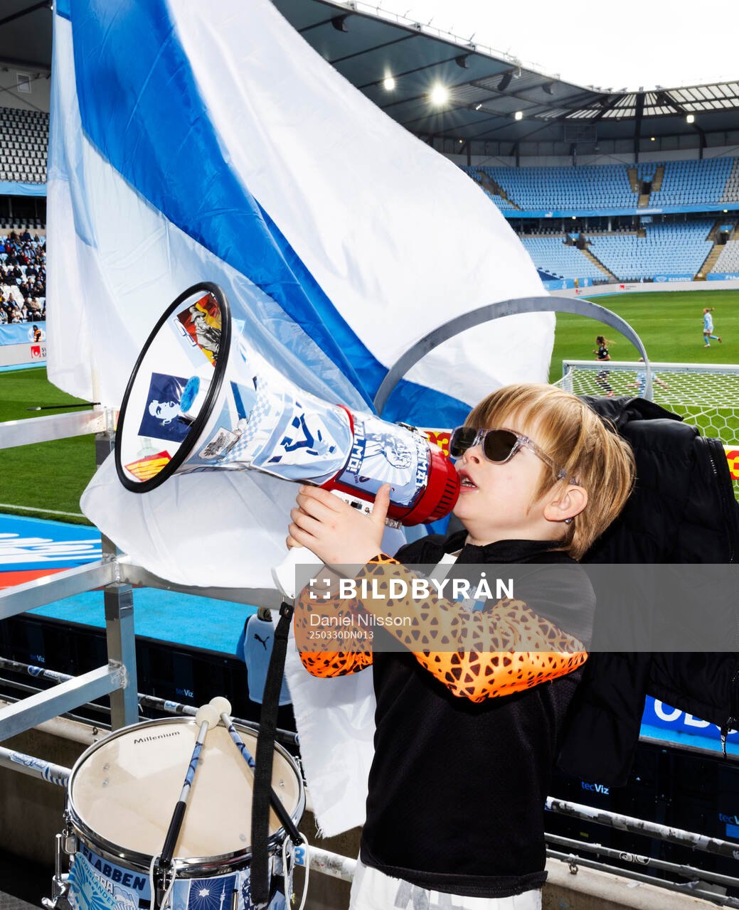 Ralph Haugaard, 6 år är capo på Eleda Stadion