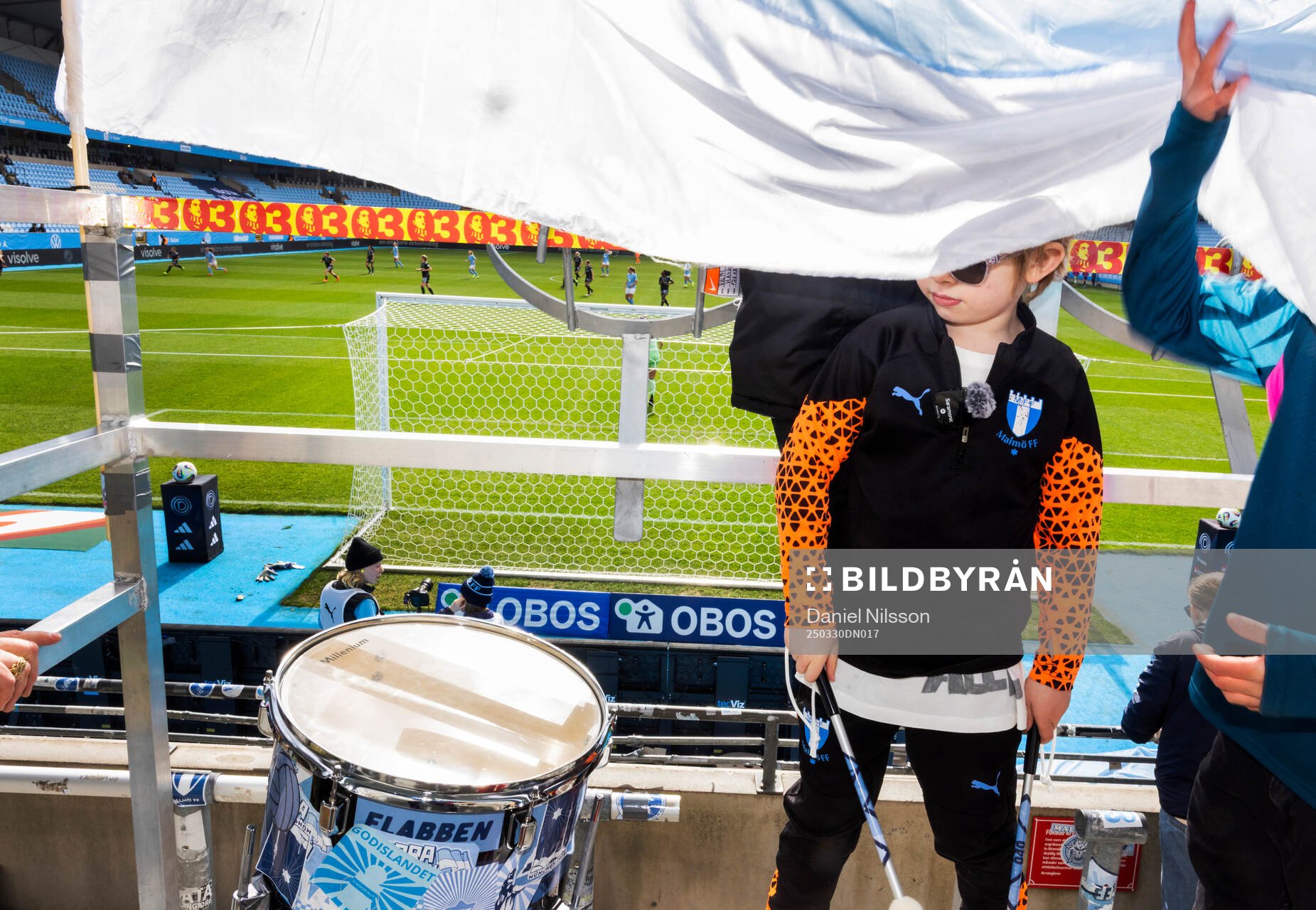 Ralph Haugaard, 6 år är capo på Eleda Stadion