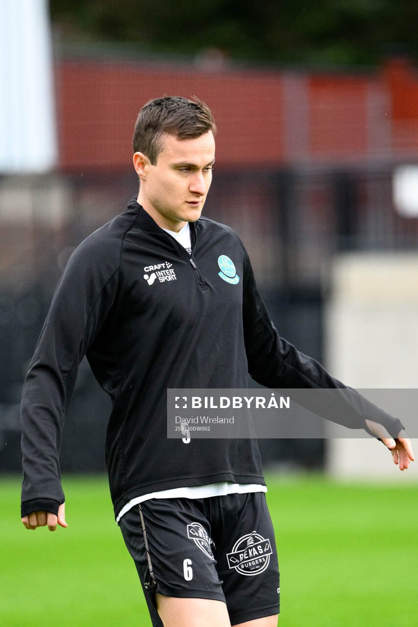 Lunds BKs Ryan David Ludwick  fotbollsmatchen i Ettan