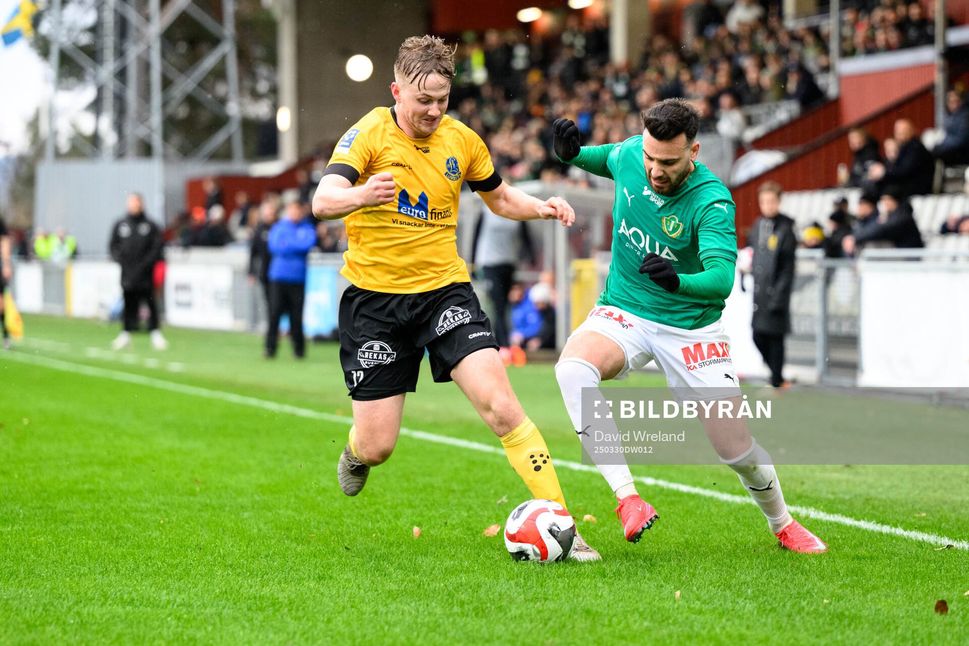 Lunds BKs Jesper Strid och Dzenis Kozica