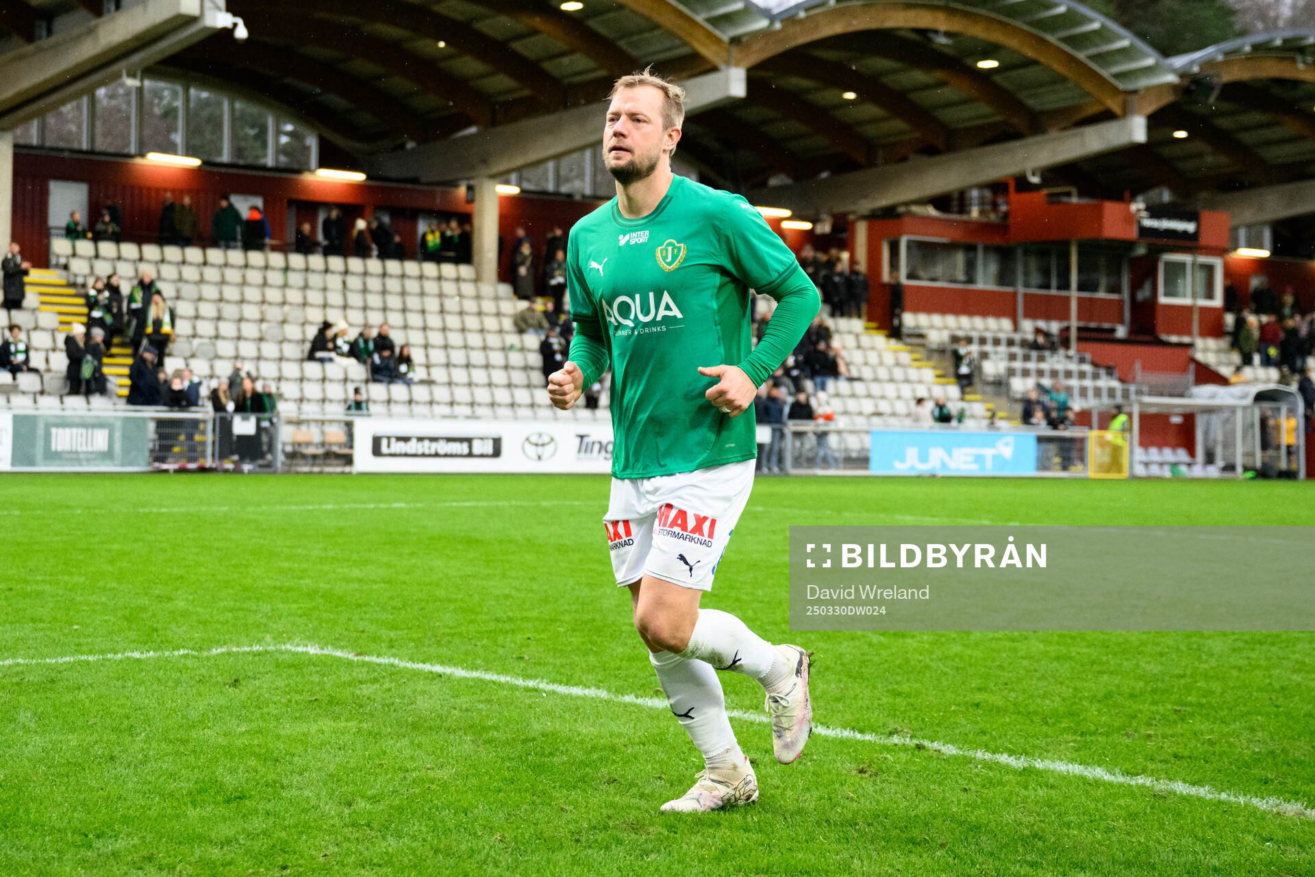 under fotbollsmatchen i Ettan södra mellan Jönköpings