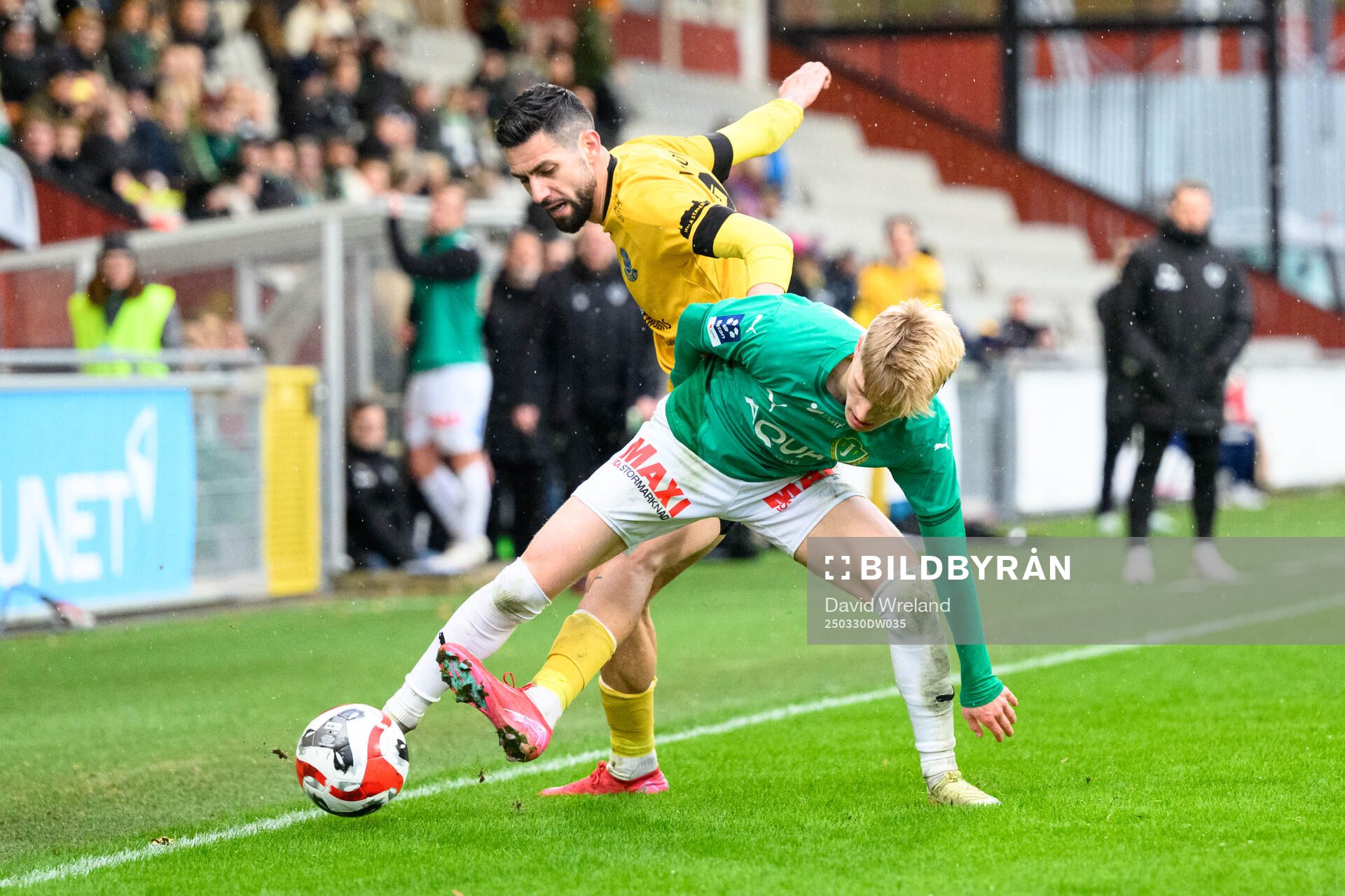 Lunds BKs Bozidar Velickovic och Jönköpings Södras Isak