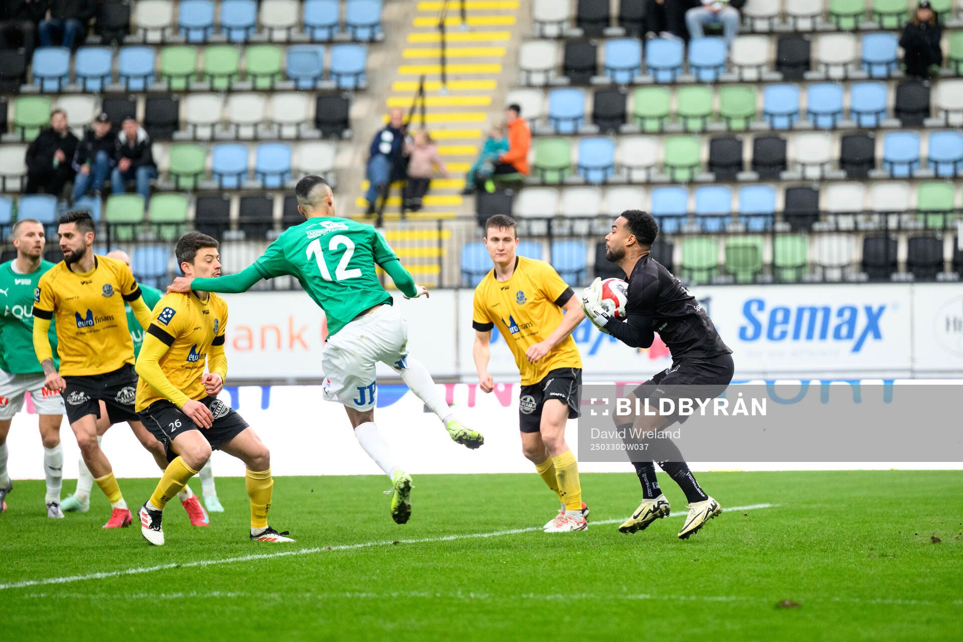 Lunds BKs målvakt Lamin Sarr