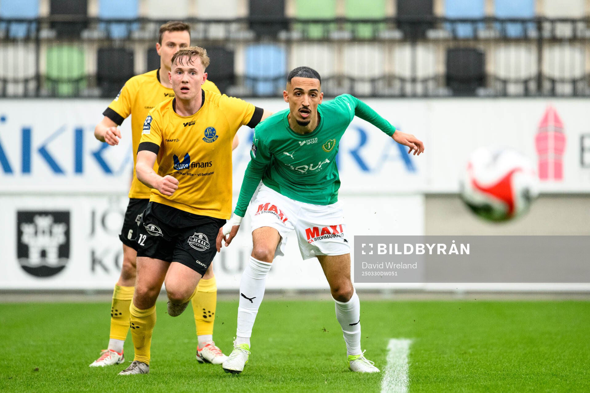 Lunds BKs Jesper Strid och Jönköpings Södras Faiz