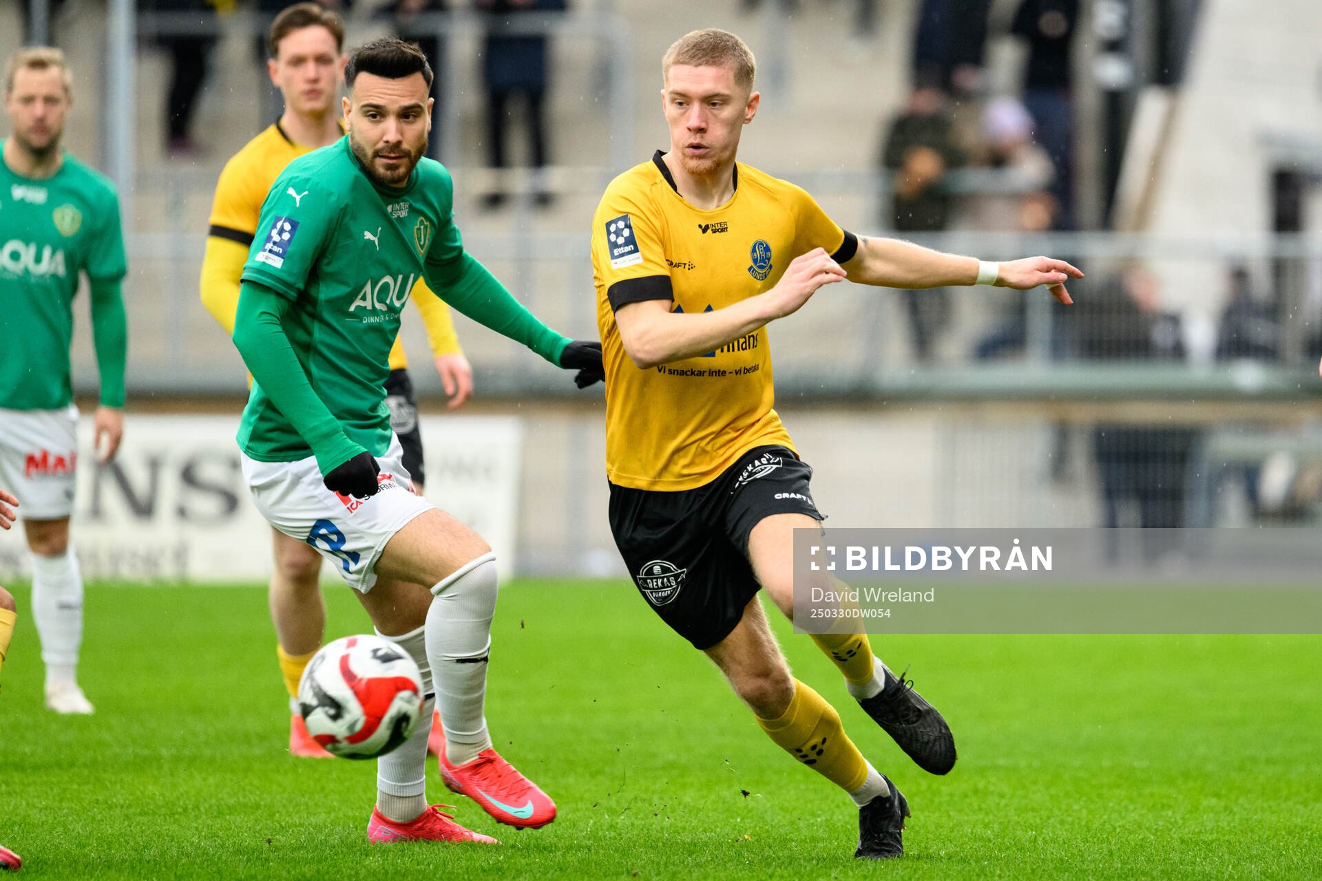 Lunds BKs Rasmus Wendt och Jönköpings Södras Dzenis