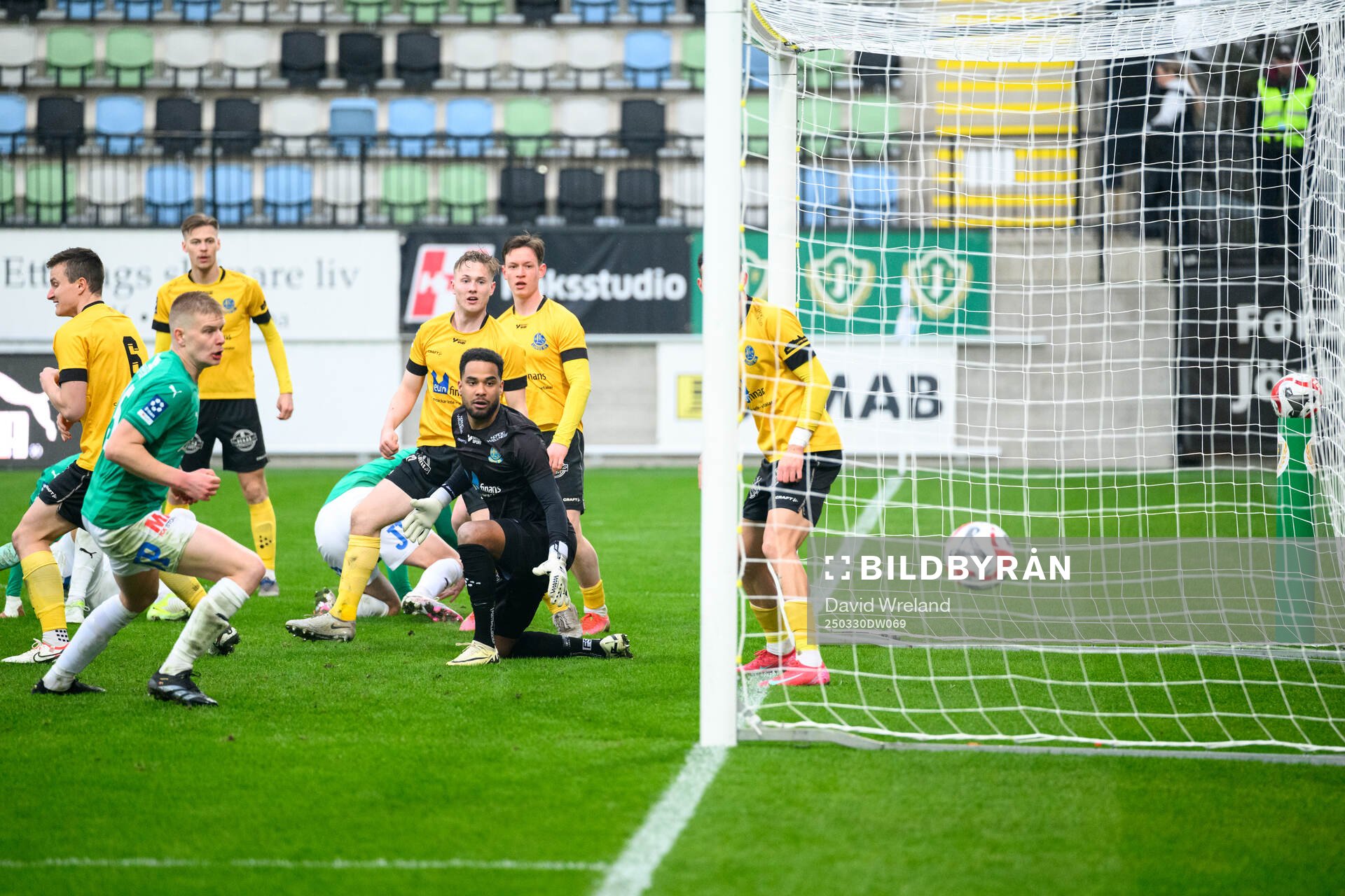 Lunds BKs målvakt Lamin Sarr släpper in 2-0
