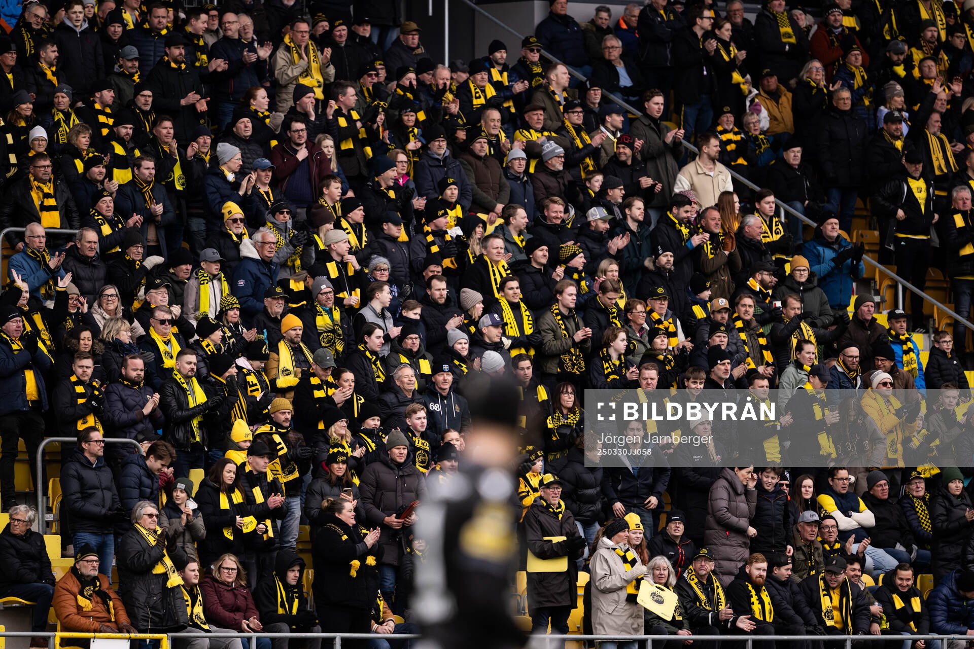 under fotbollsmatchen i Allsvenskan mellan Elfsborg och