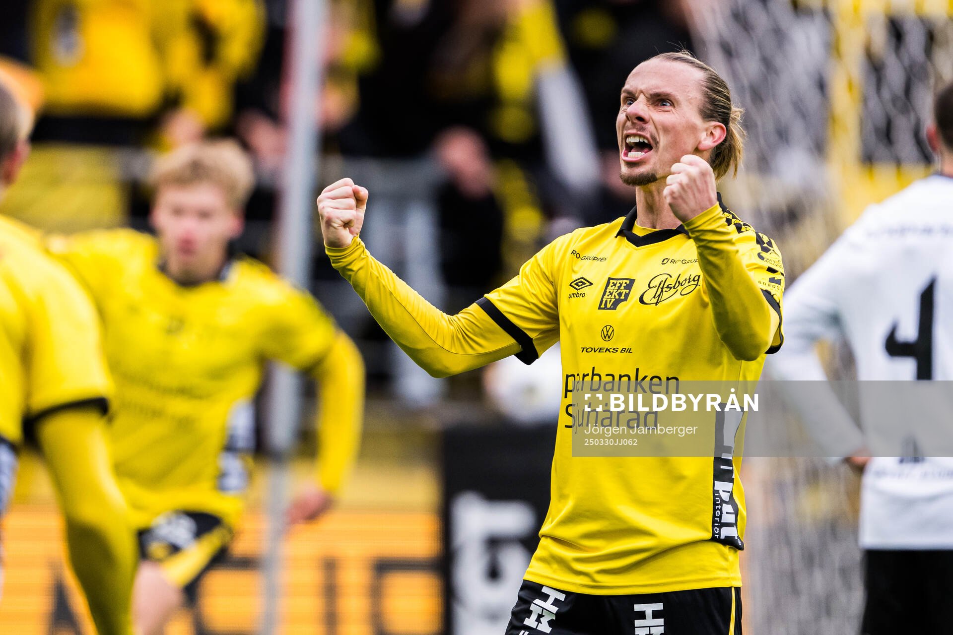 Elfsborgs Niklas Hult jublar