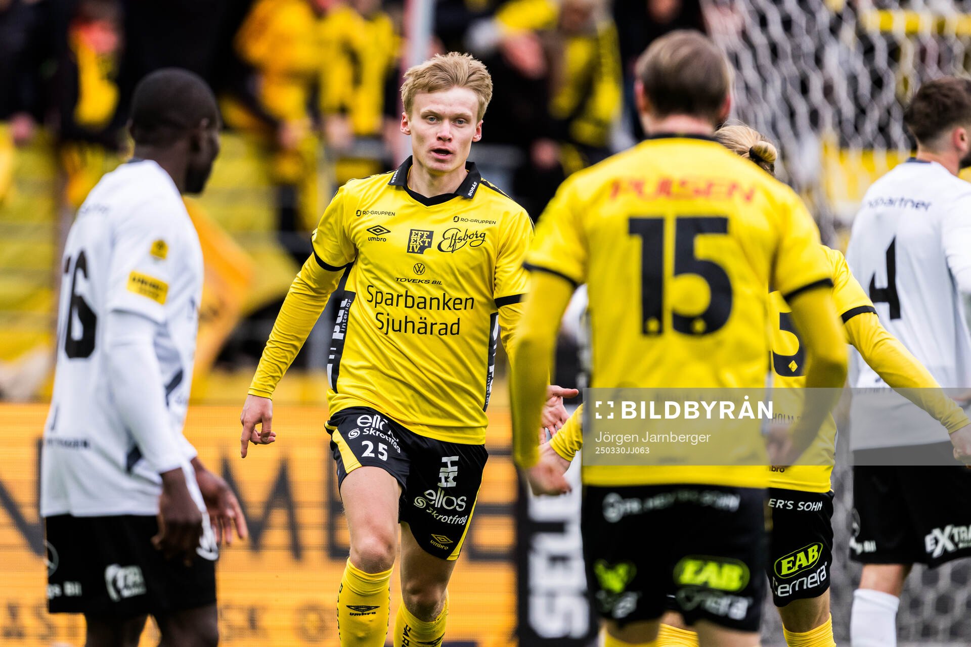 Elfsborgs Ari Sigurpálsson jublar