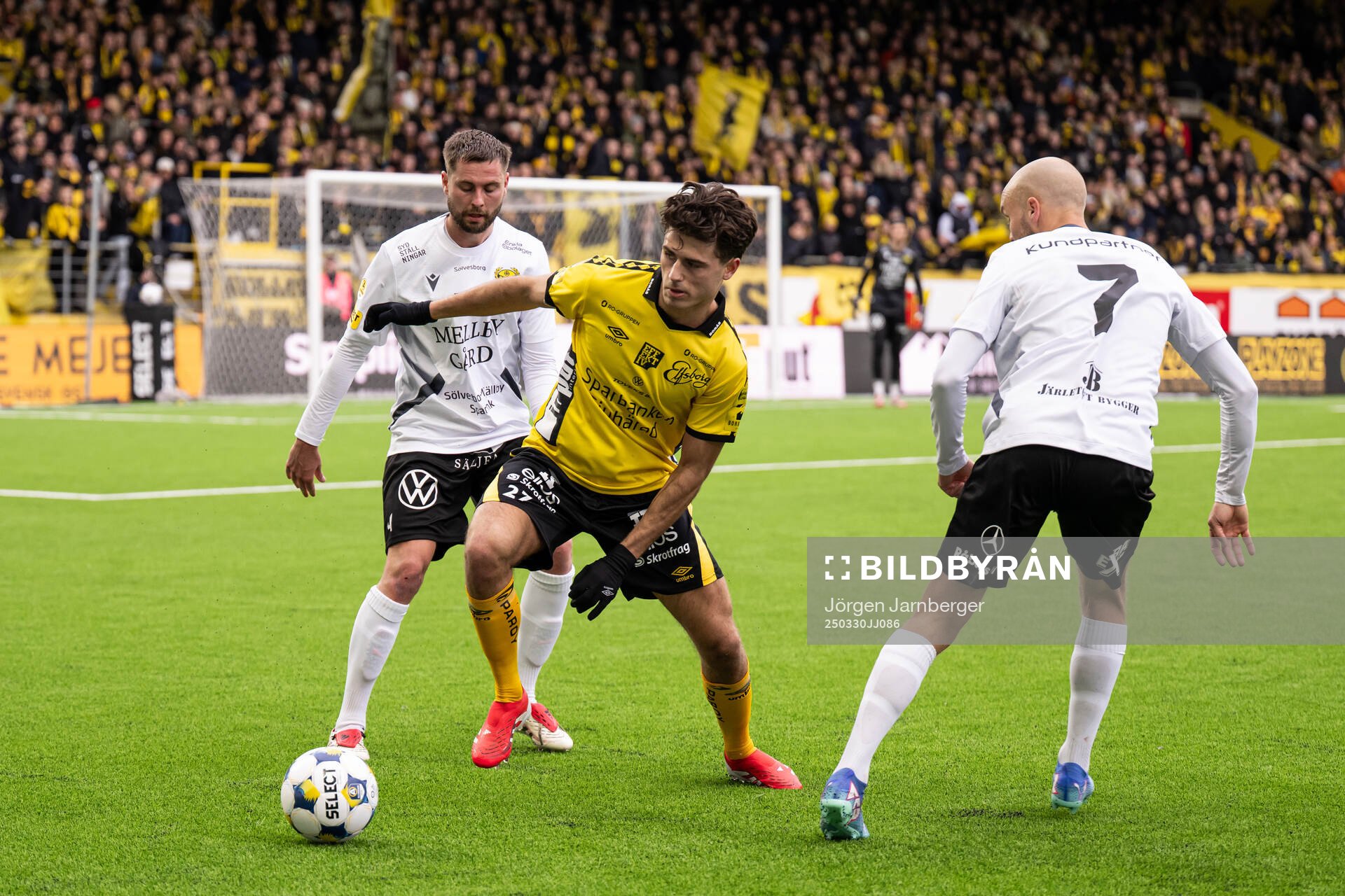 Mjällbys Axel Norén och Elfsborgs Besfort Zeneli