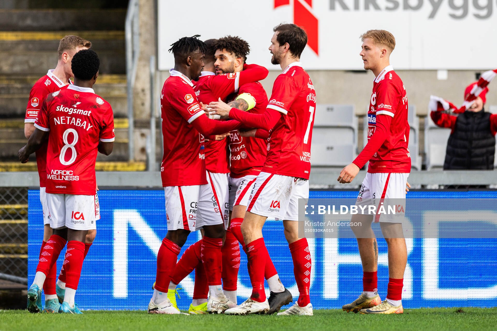 Degerfors Omar Faraj jublar