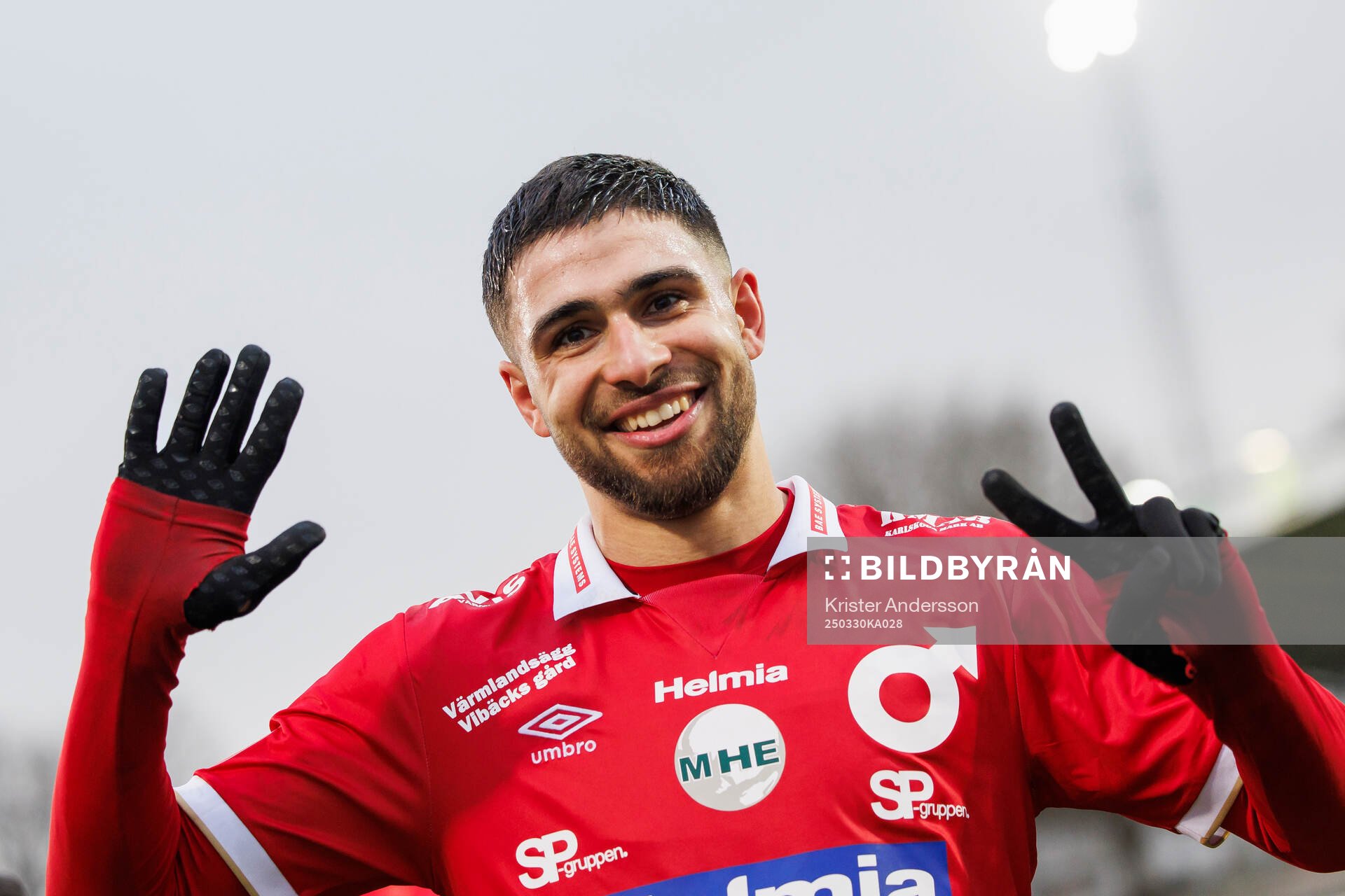 Degerfors Omar Faraj jublar