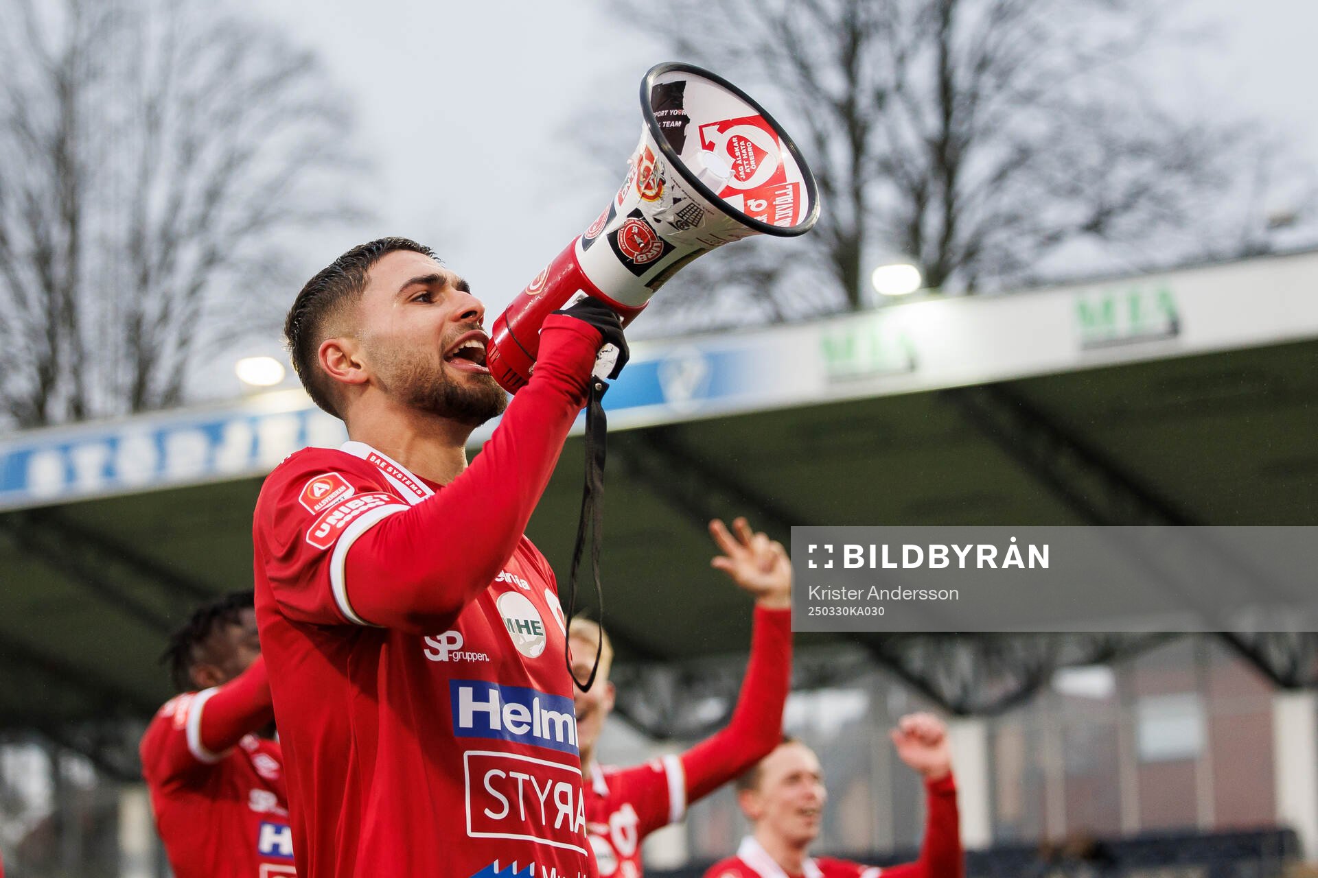 Degerfors Omar Faraj jublar