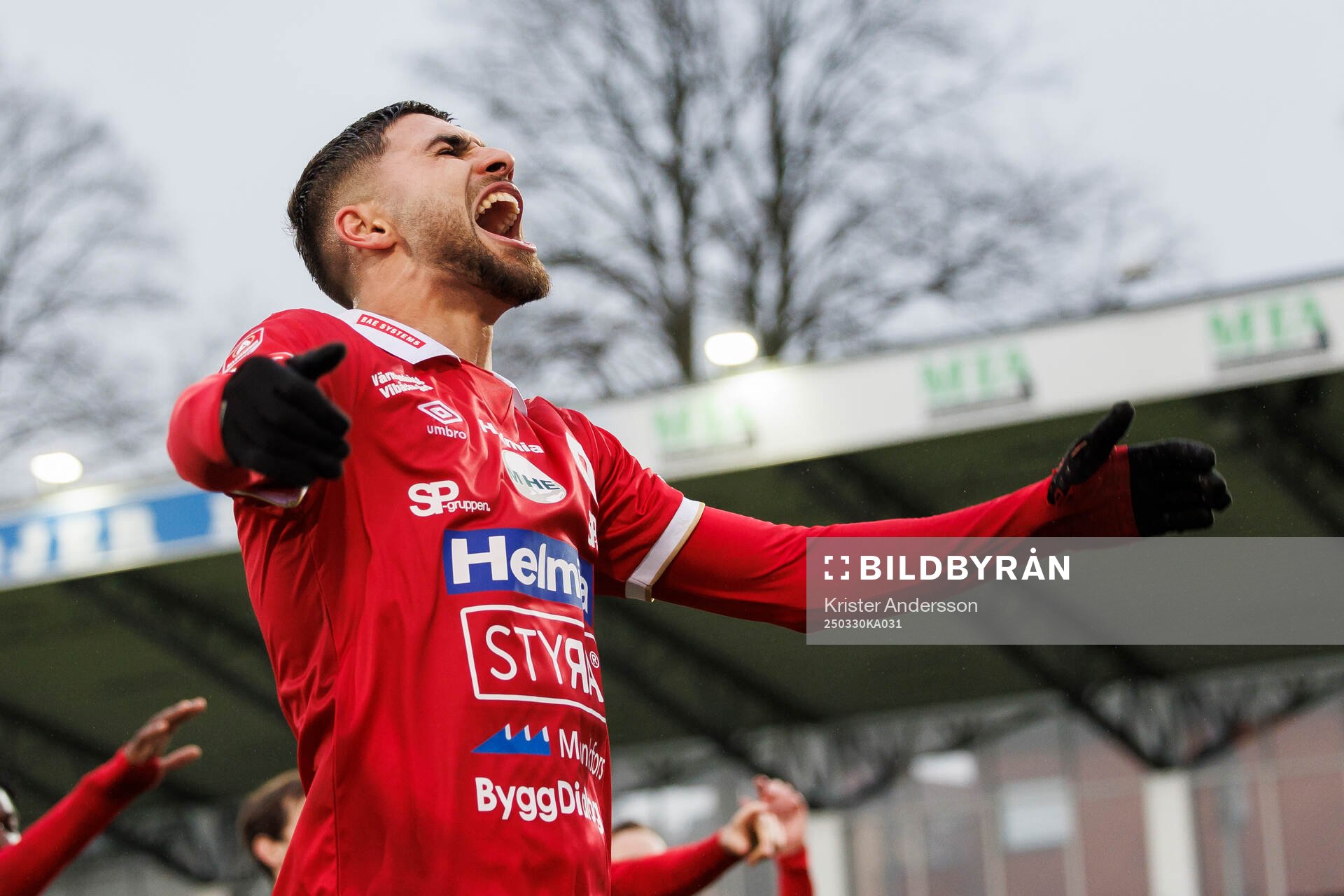 Degerfors Omar Faraj jublar