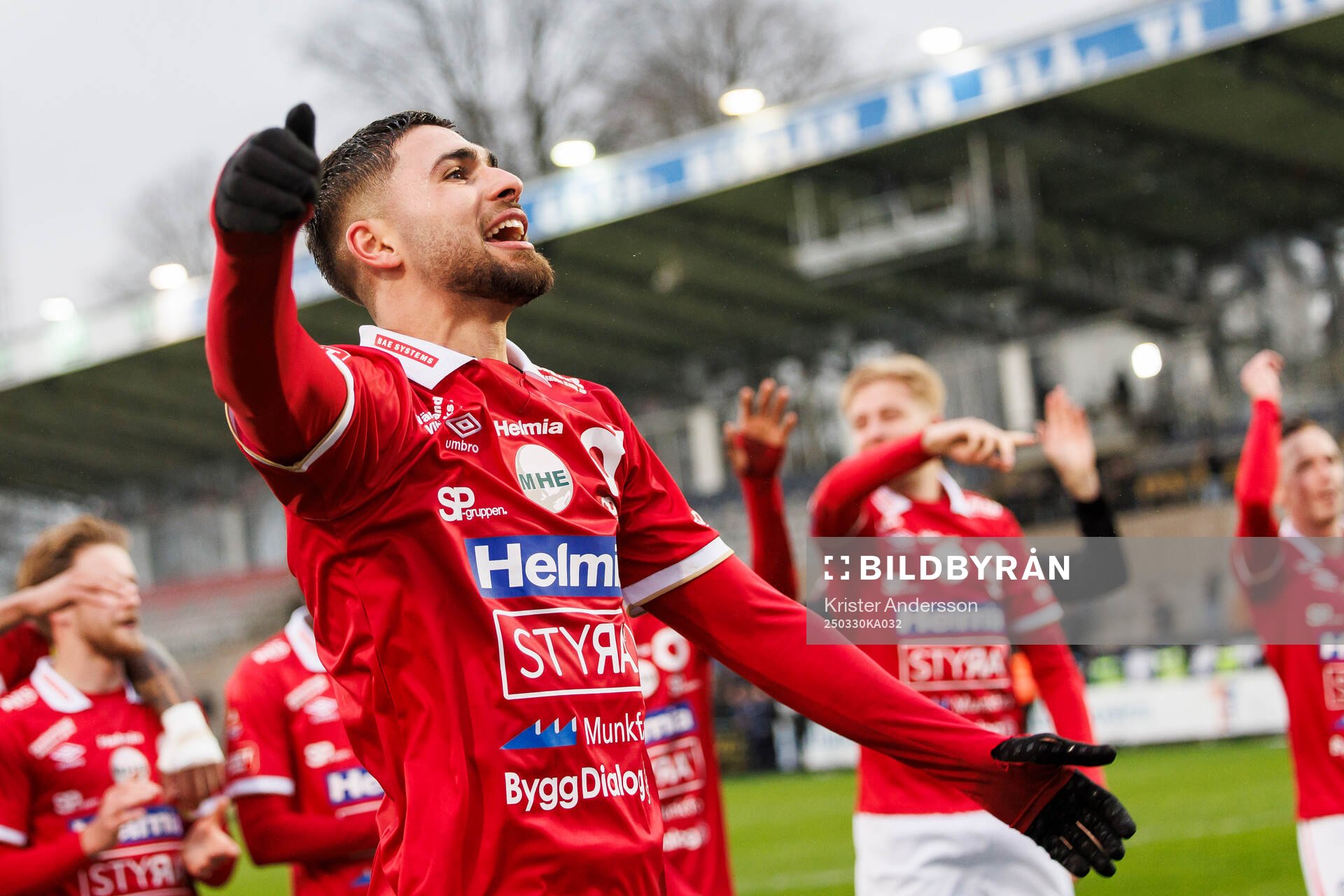 Degerfors Omar Faraj jublar
