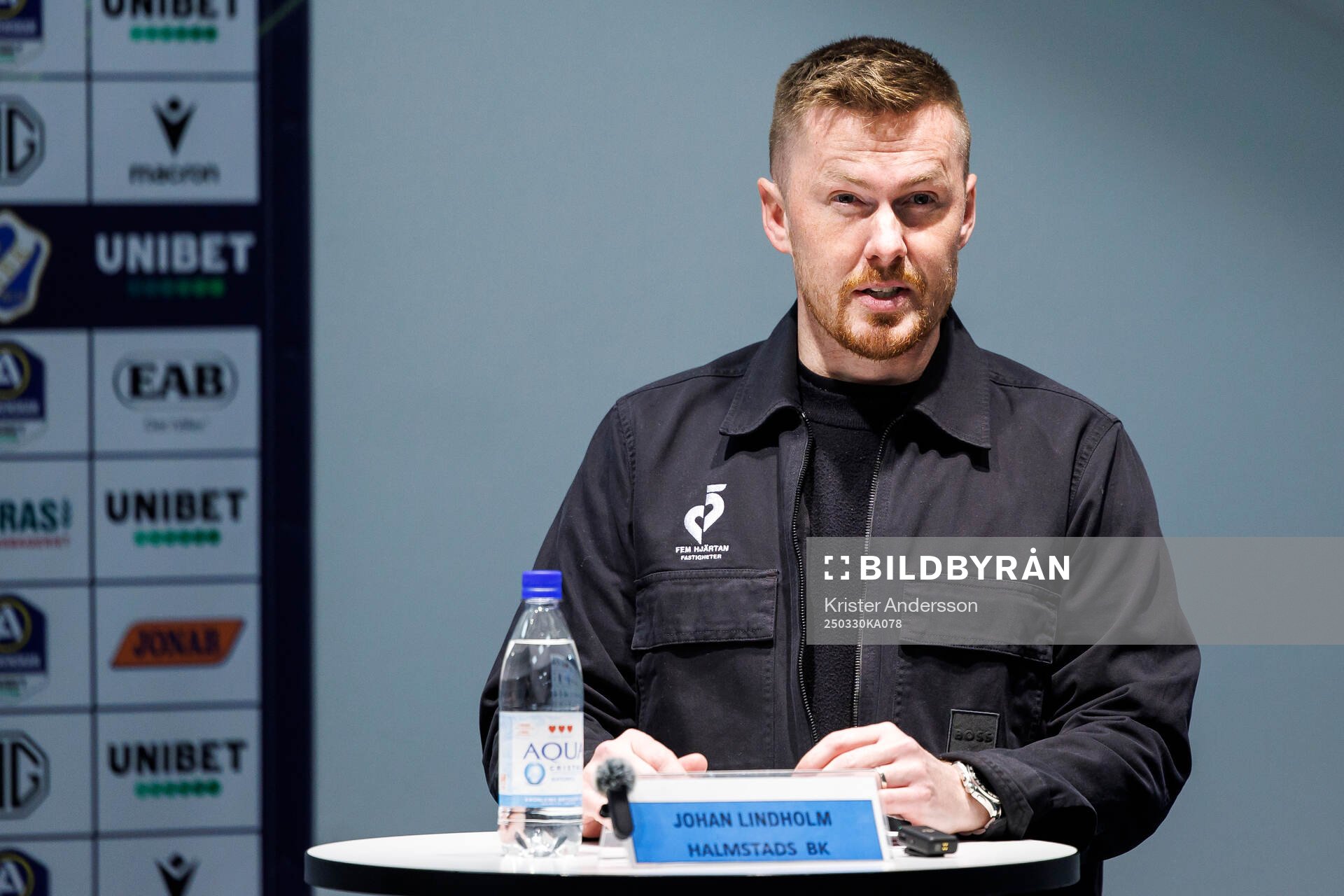 Halmstads huvudtränare Johan Lindholm