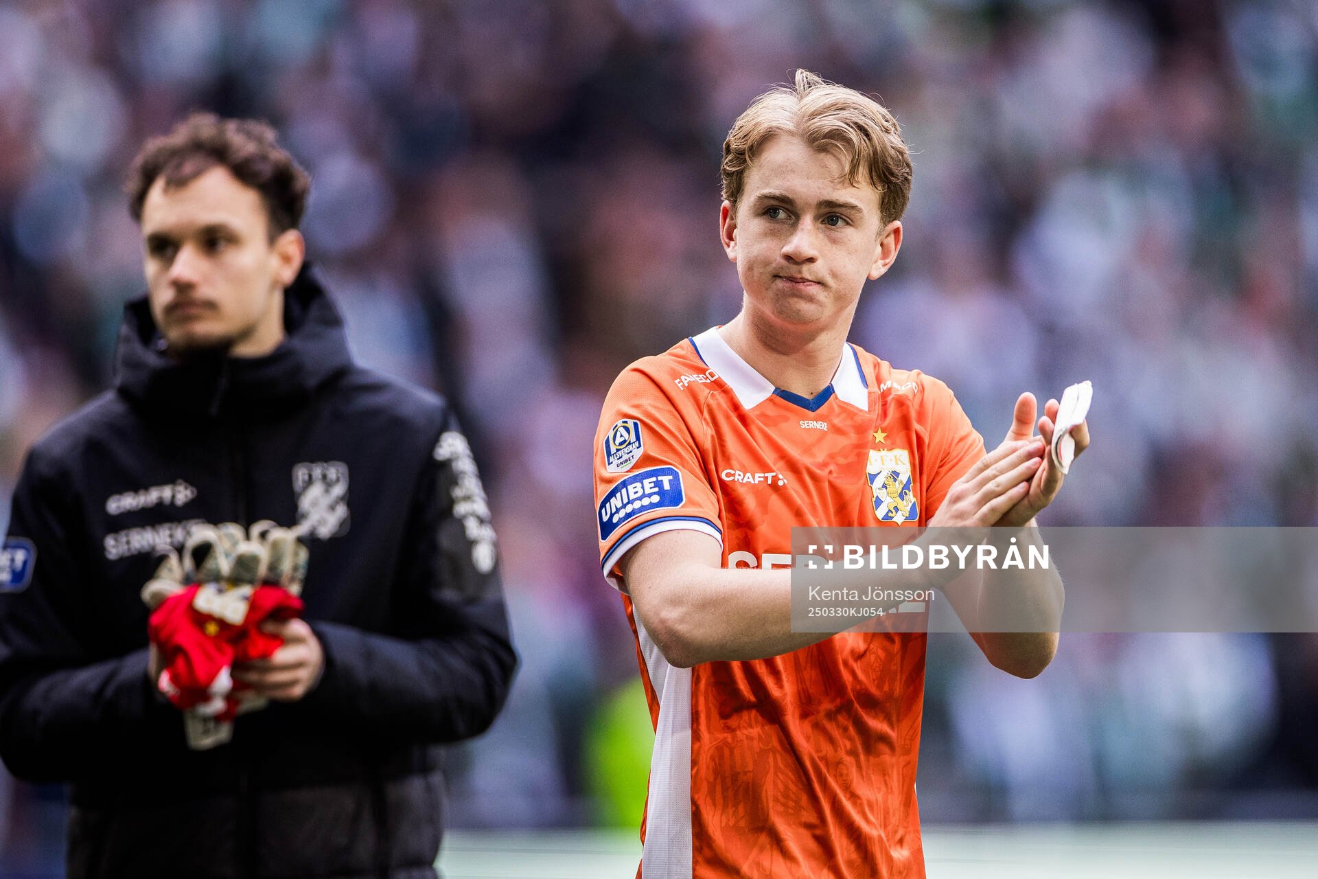 IFK Göteborgs Noah Tolf deppar