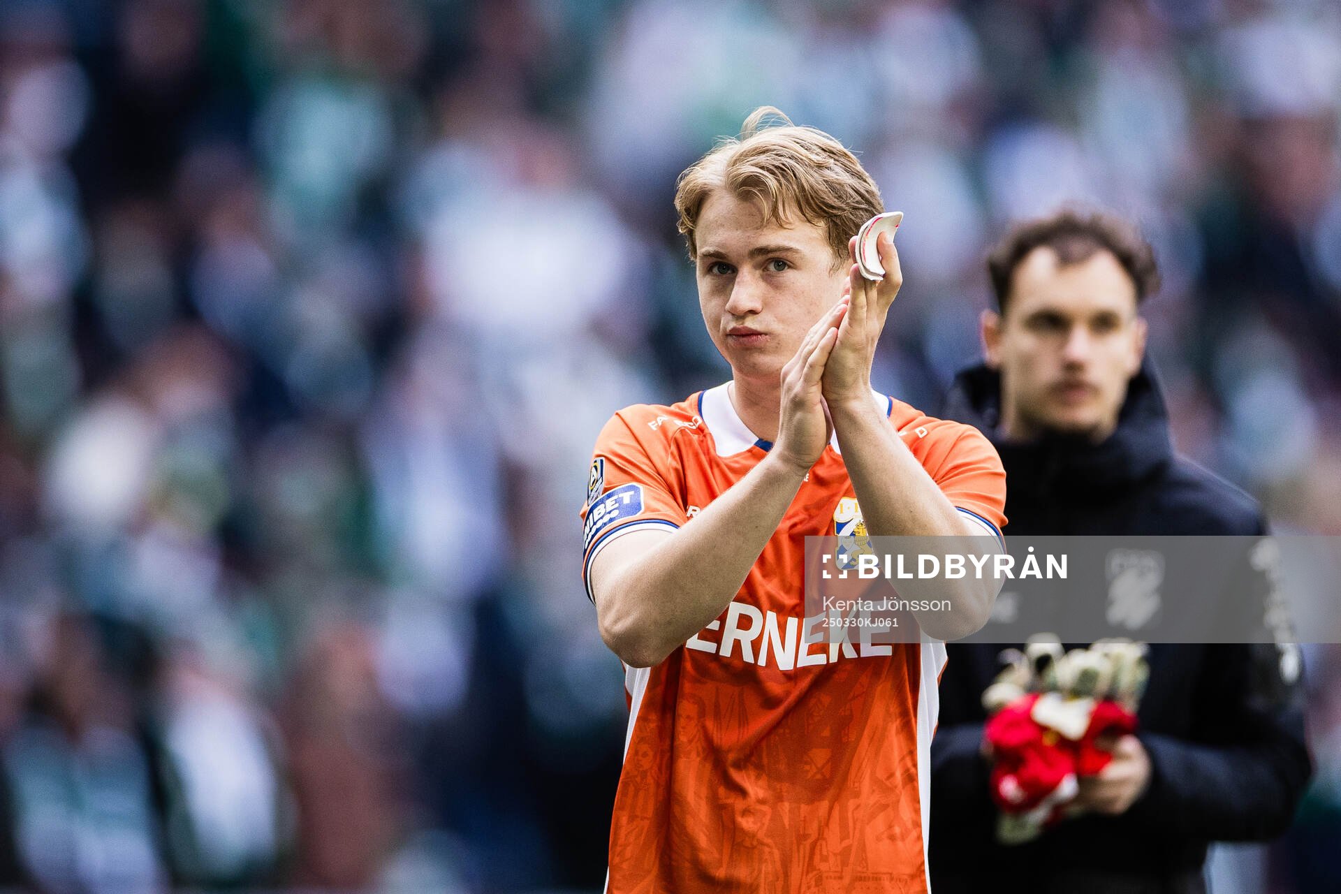 IFK Göteborgs Noah Tolf deppar