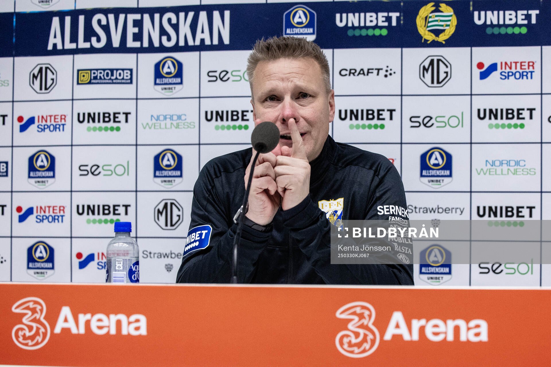 IFK Göteborgs tränare Stefan Billborn