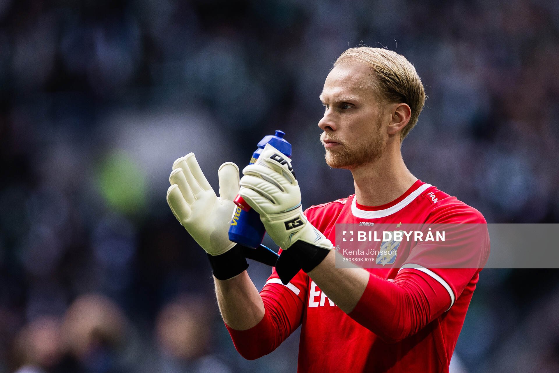 IFK Göteborgs målvakt Pontus Dahlberg deppar