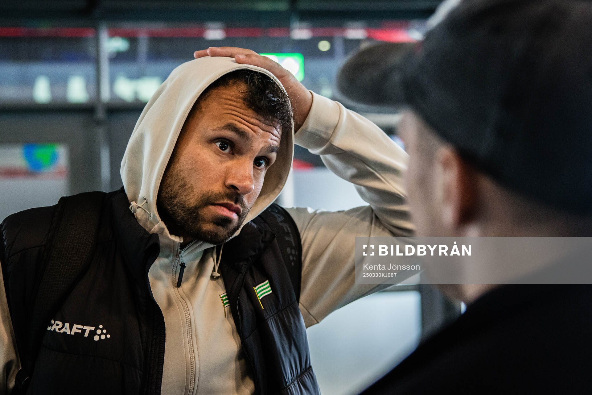 Hammarbys målvakt Warner Hahn