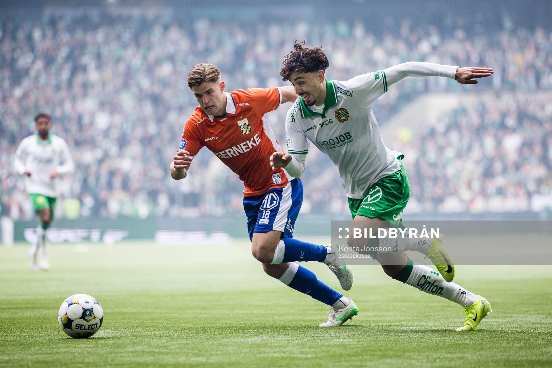 IFK Göteborgs Felix Eriksson och Hammarbys Sebastian