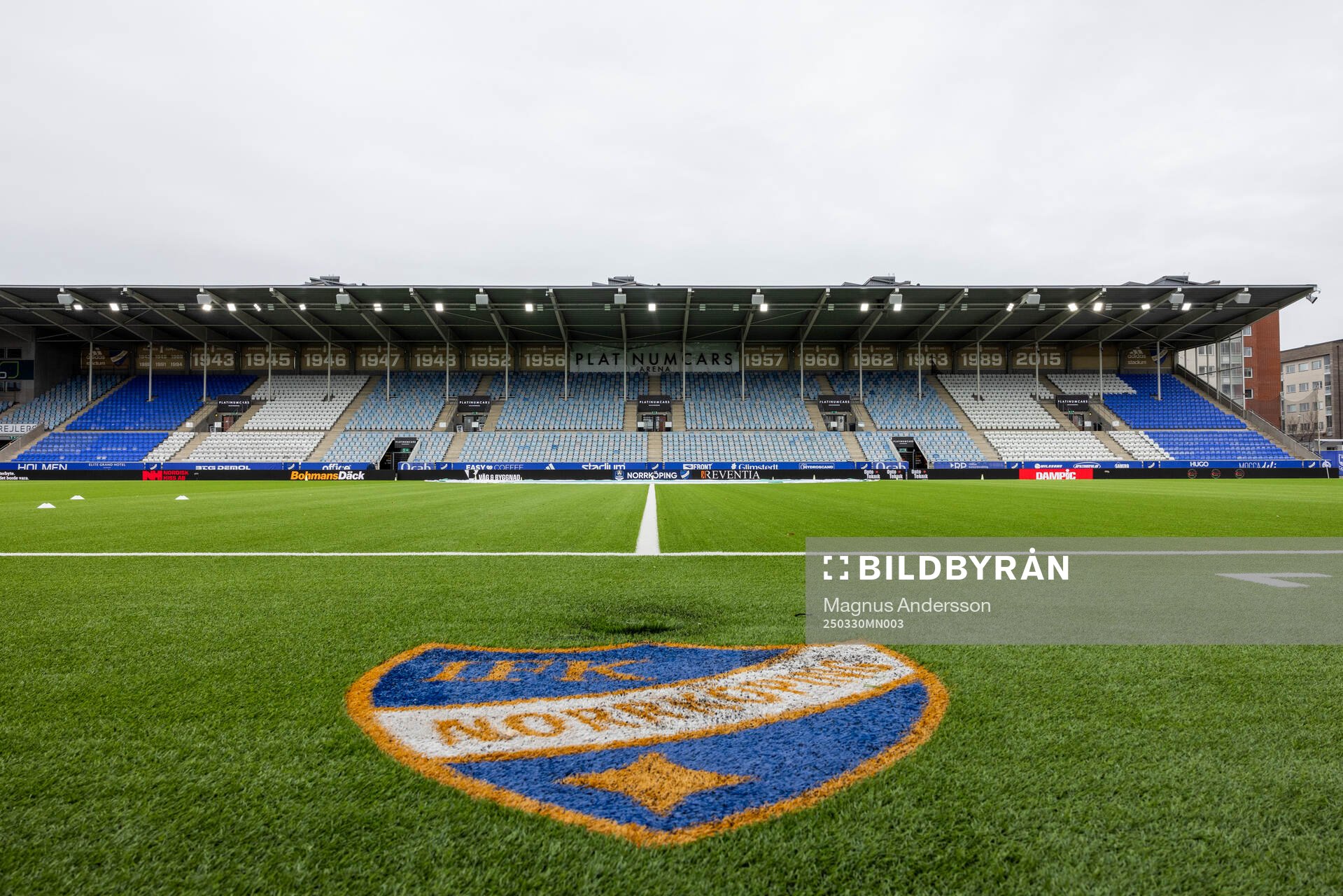 Interiör vy av Platinum Cars Arena