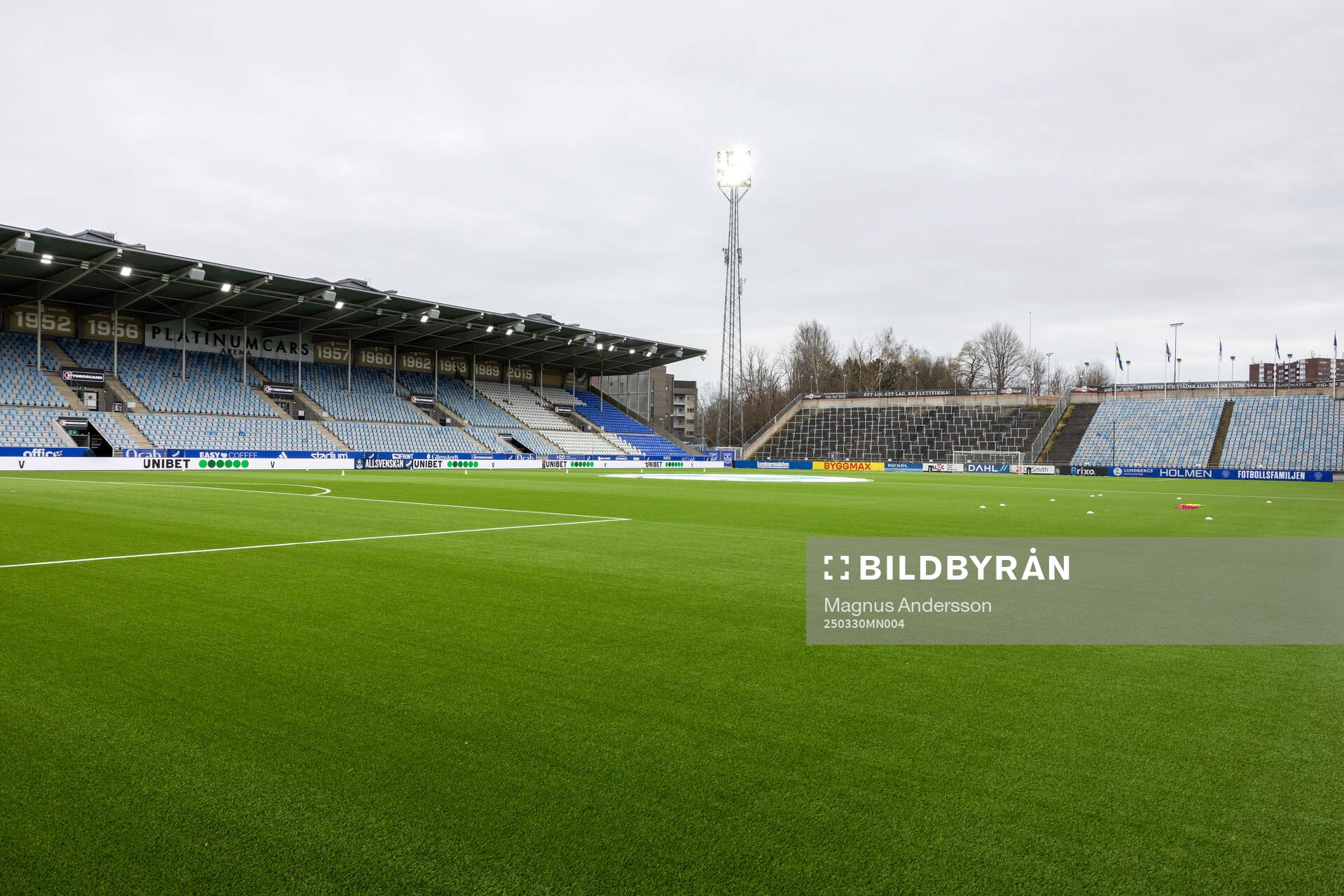 Interiör vy av Platinum Cars Arena