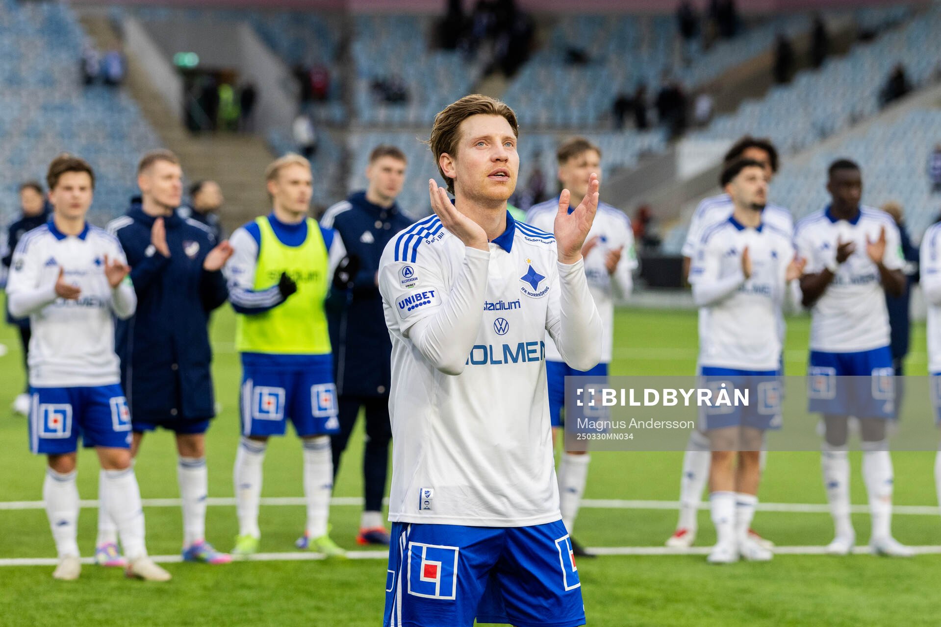 IFK Norrköpings Alexander Fransson jublar