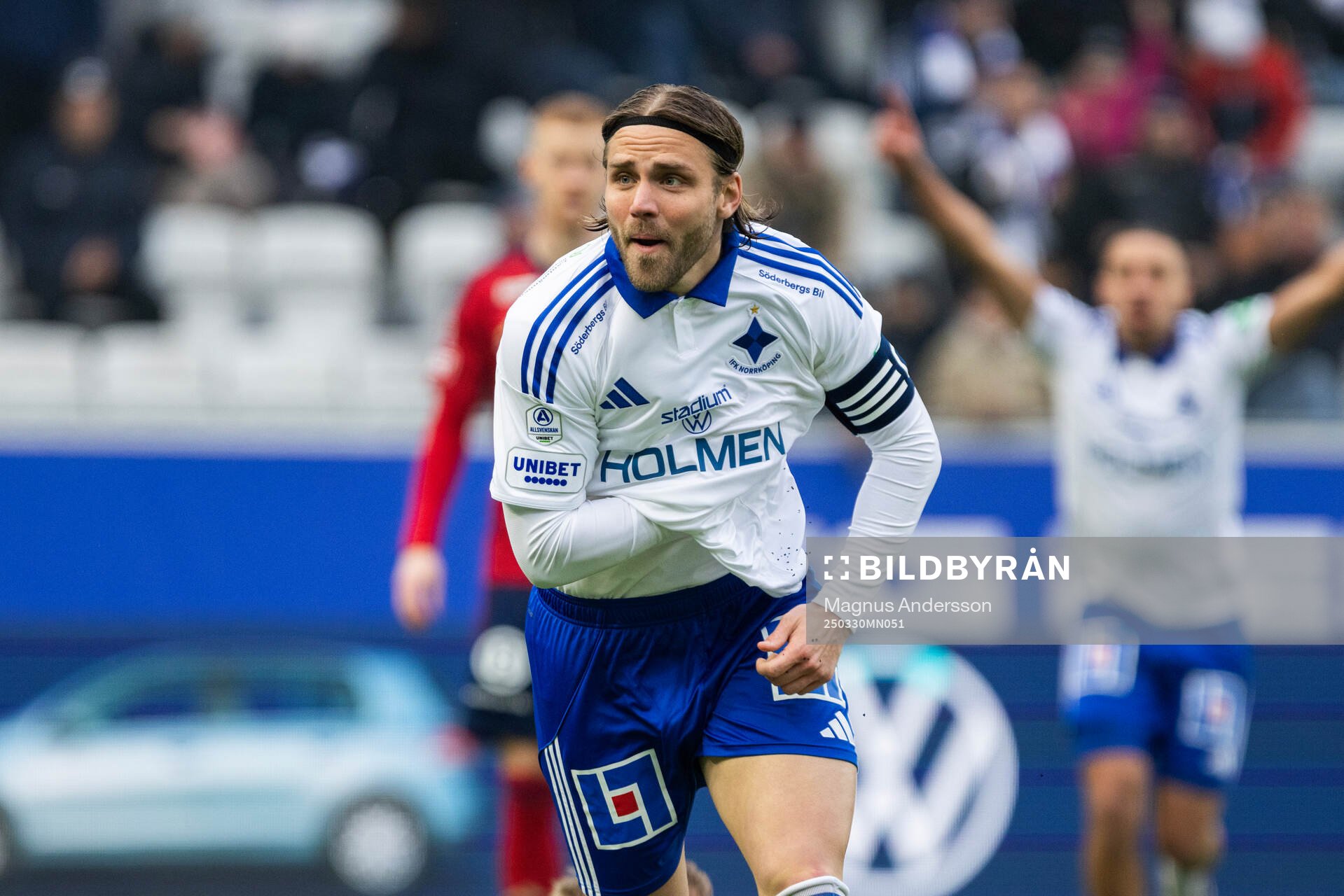 IFK Norrköpings Christoffer Nyman jublar