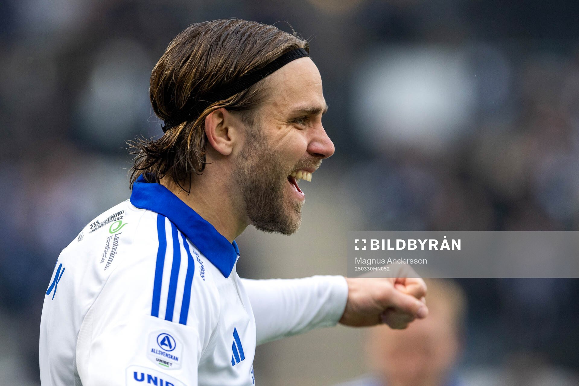 IFK Norrköpings Christoffer Nyman jublar