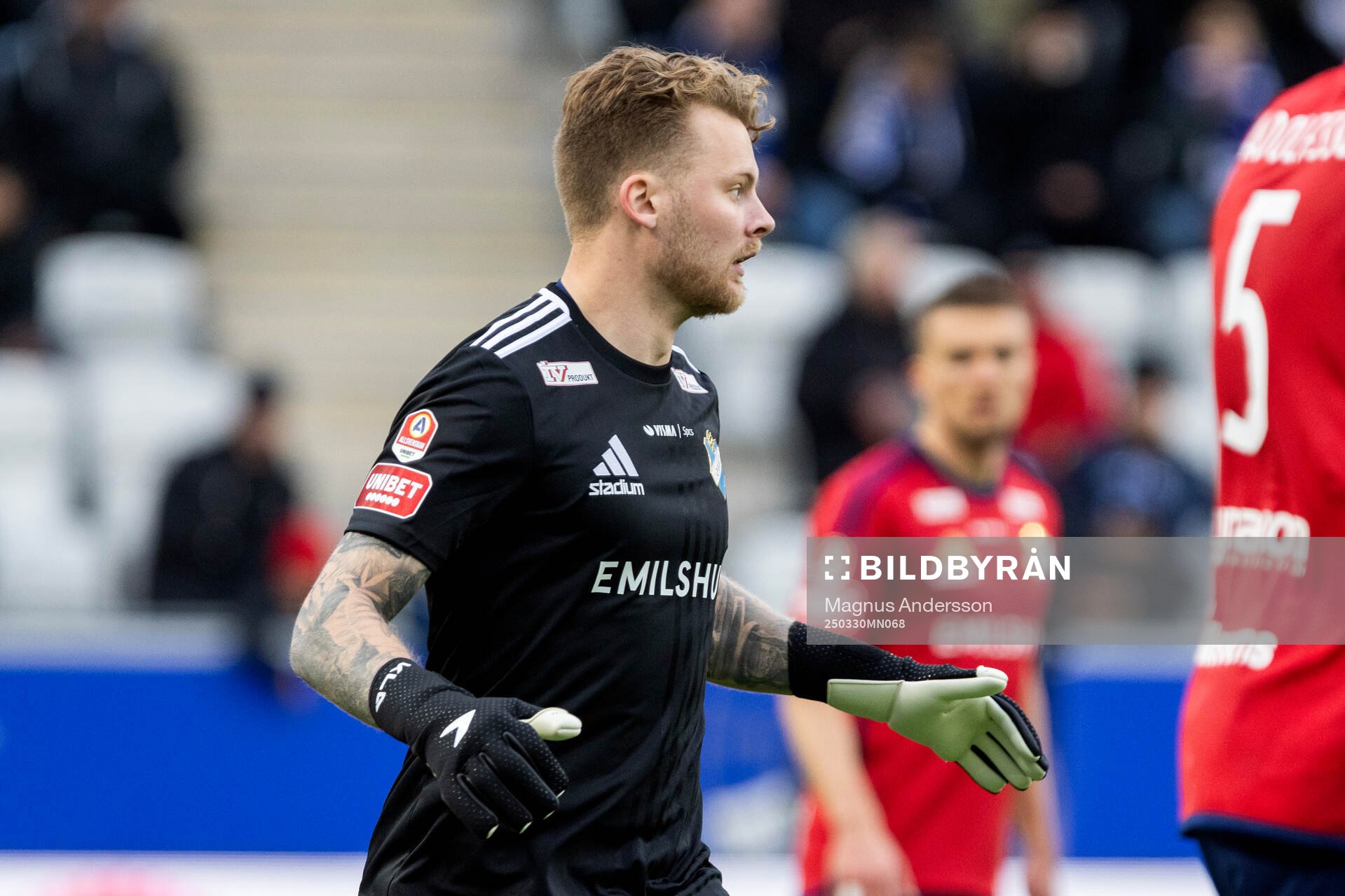Östers målvakt Robin Wallinder
