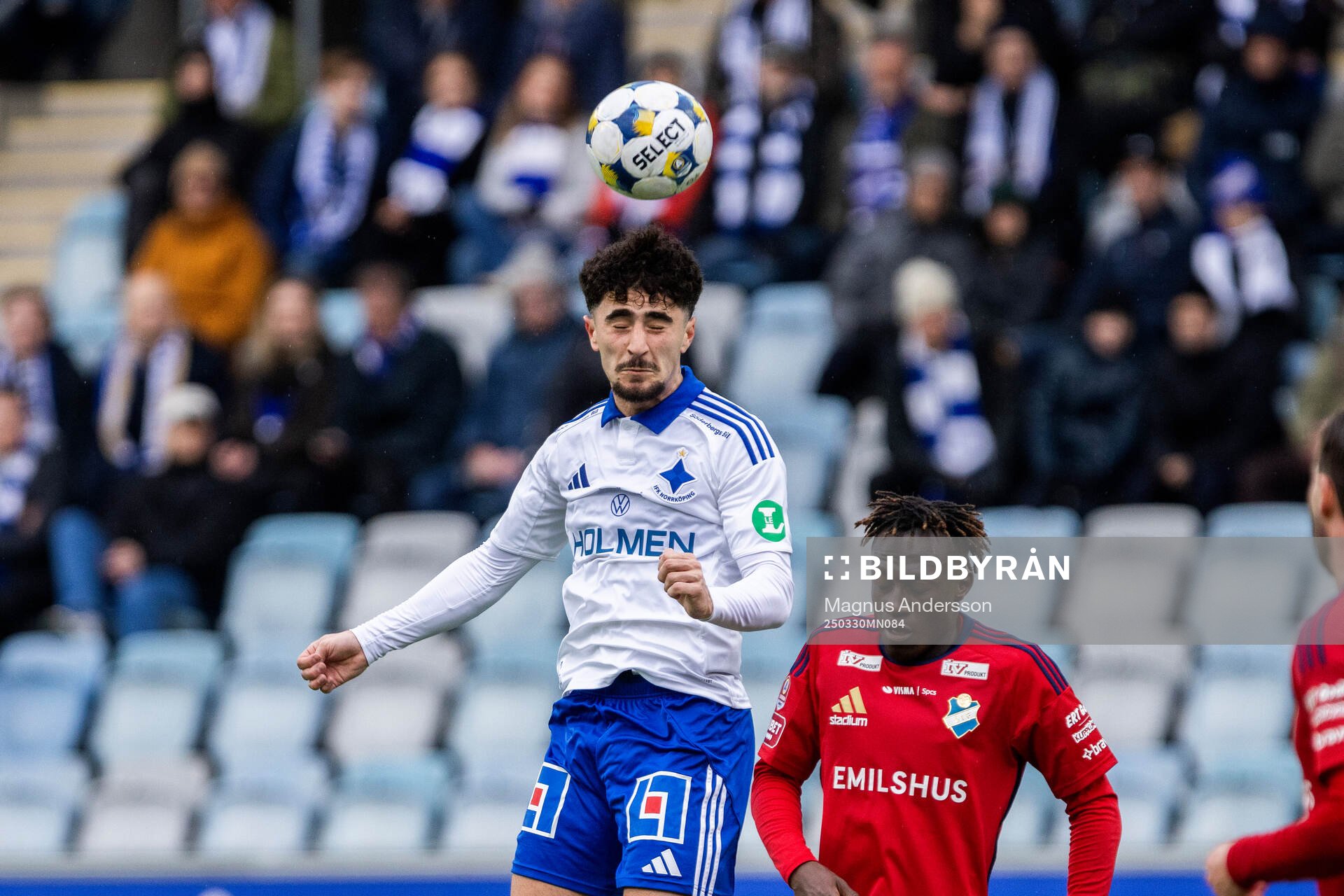 IFK Norrköpings Ismet Lushaku och Östers Youssoupha