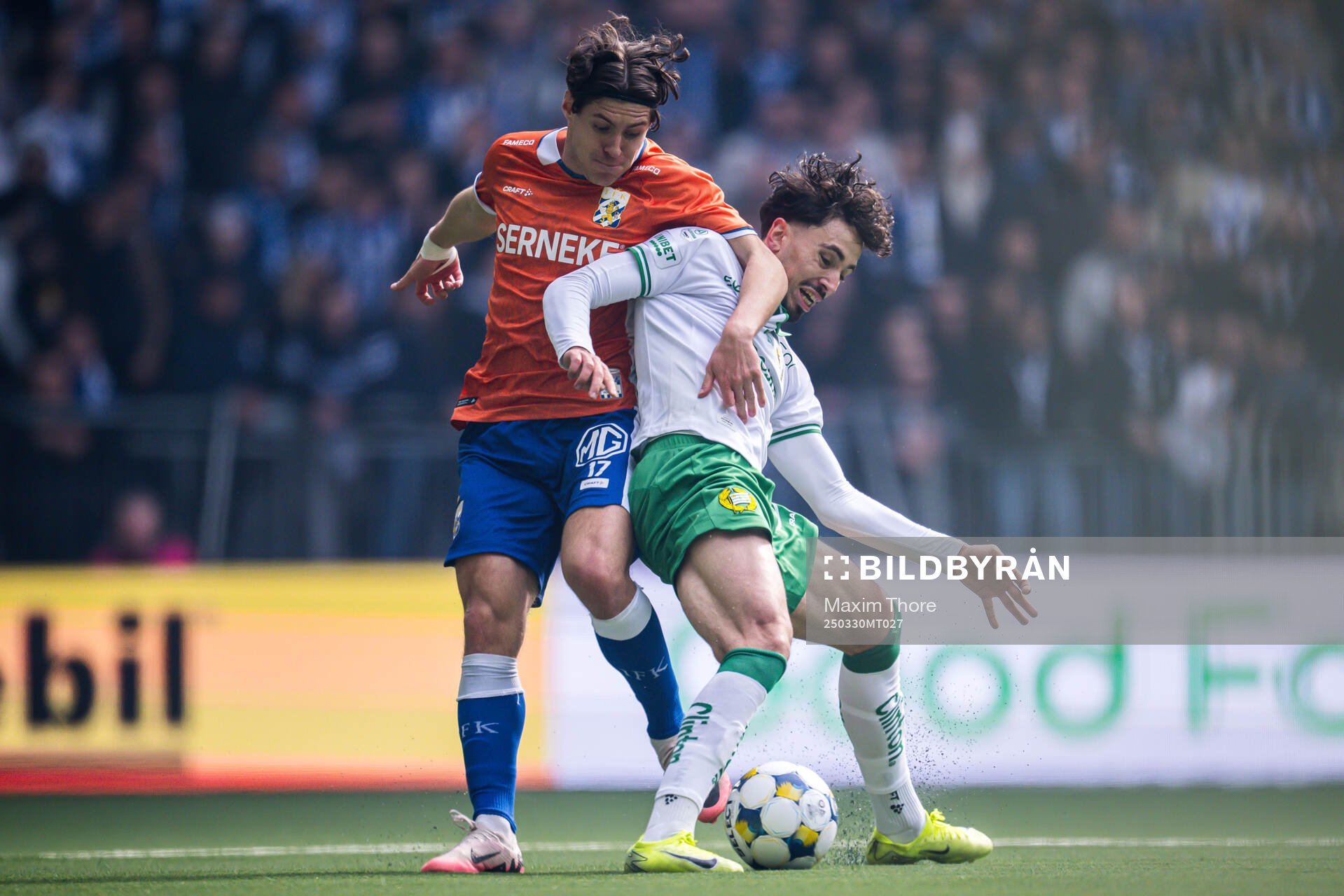 IFK Göteborgs Eman Markovic och Hammarbys Sebastian