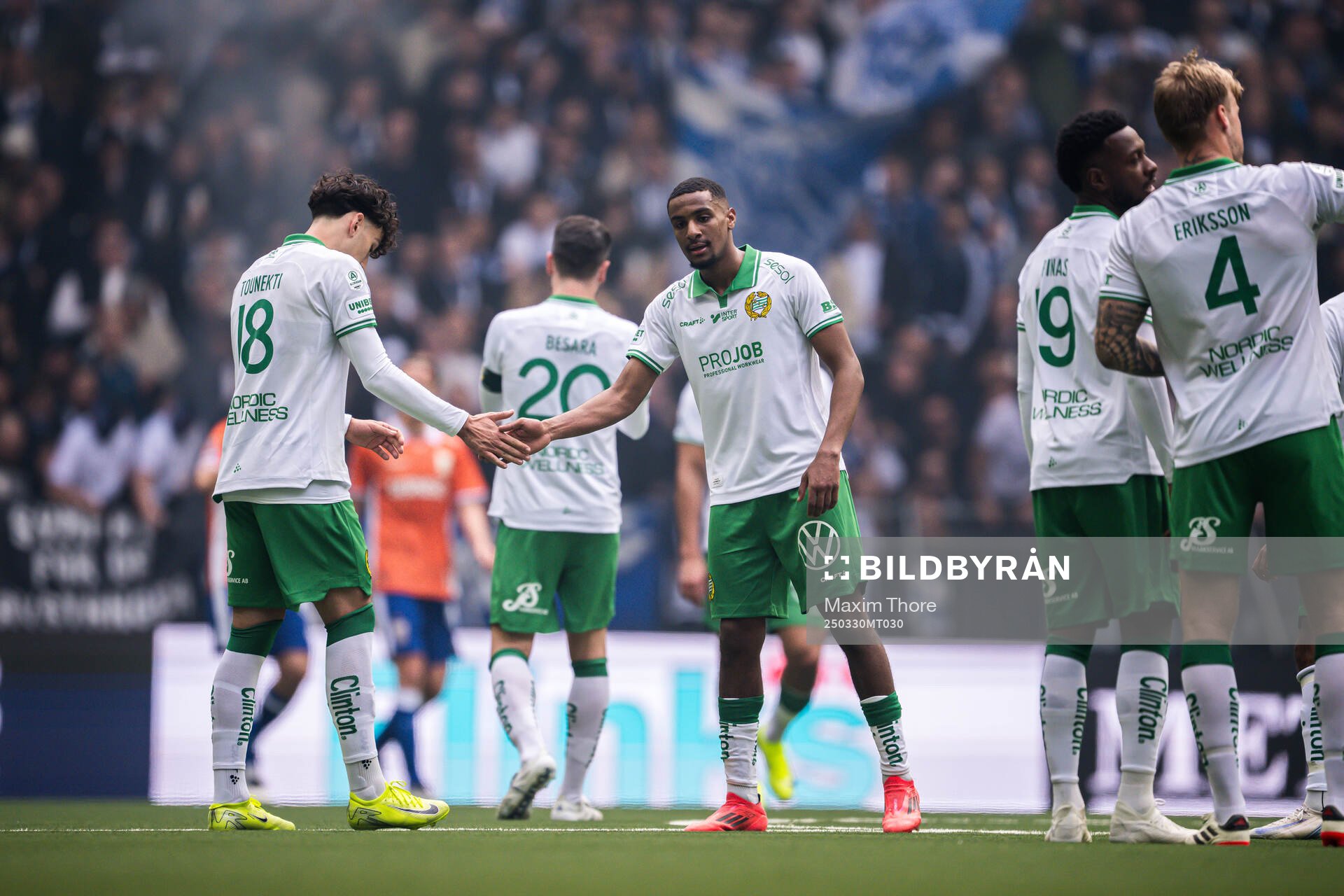 Hammarbys Paulos Abraham jublar