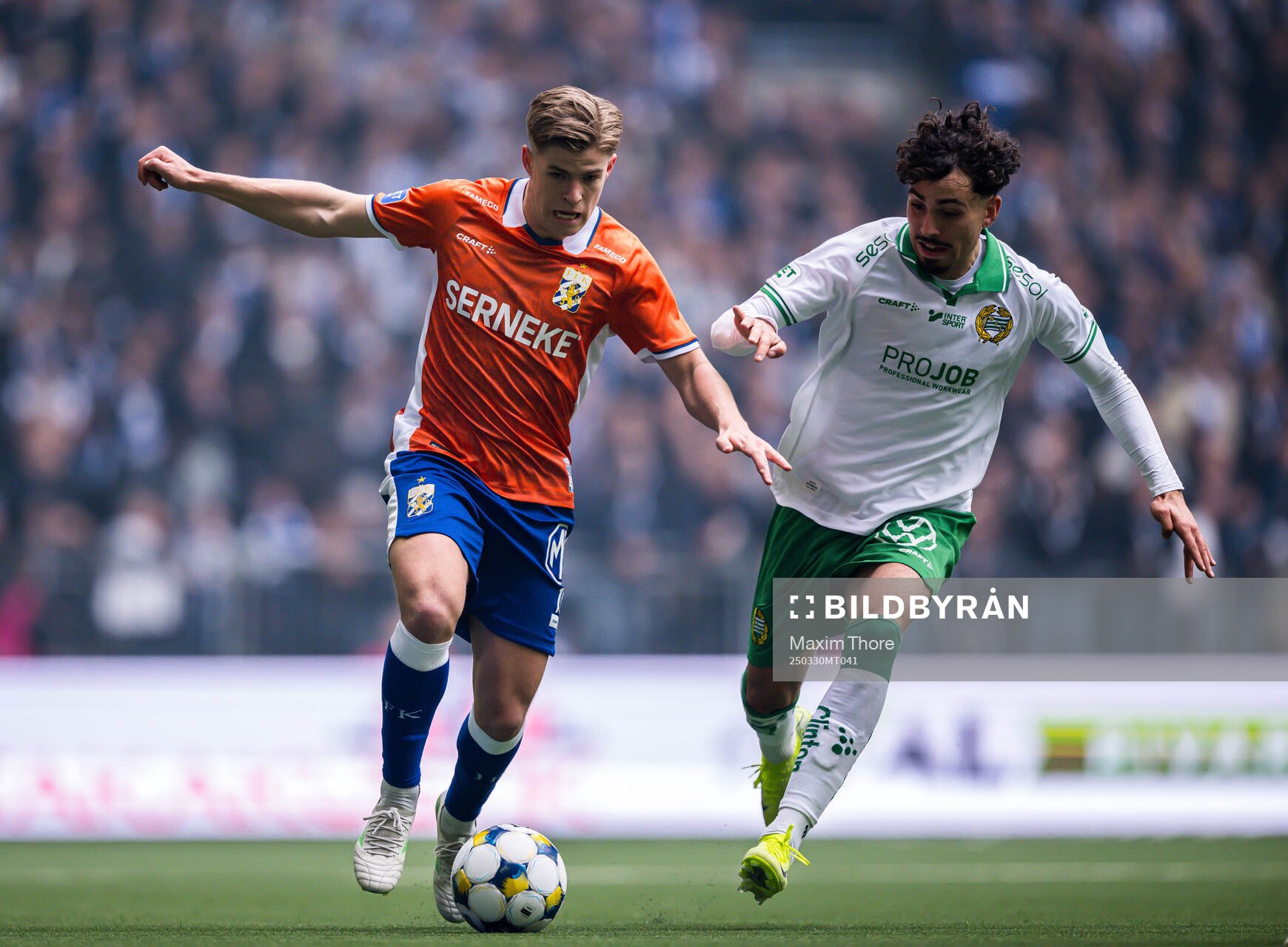 IFK Göteborgs Felix Eriksson och Hammarbys Sebastian