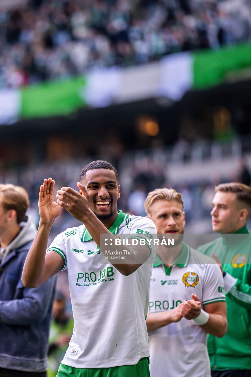 Hammarbys Paulos Abraham jublar