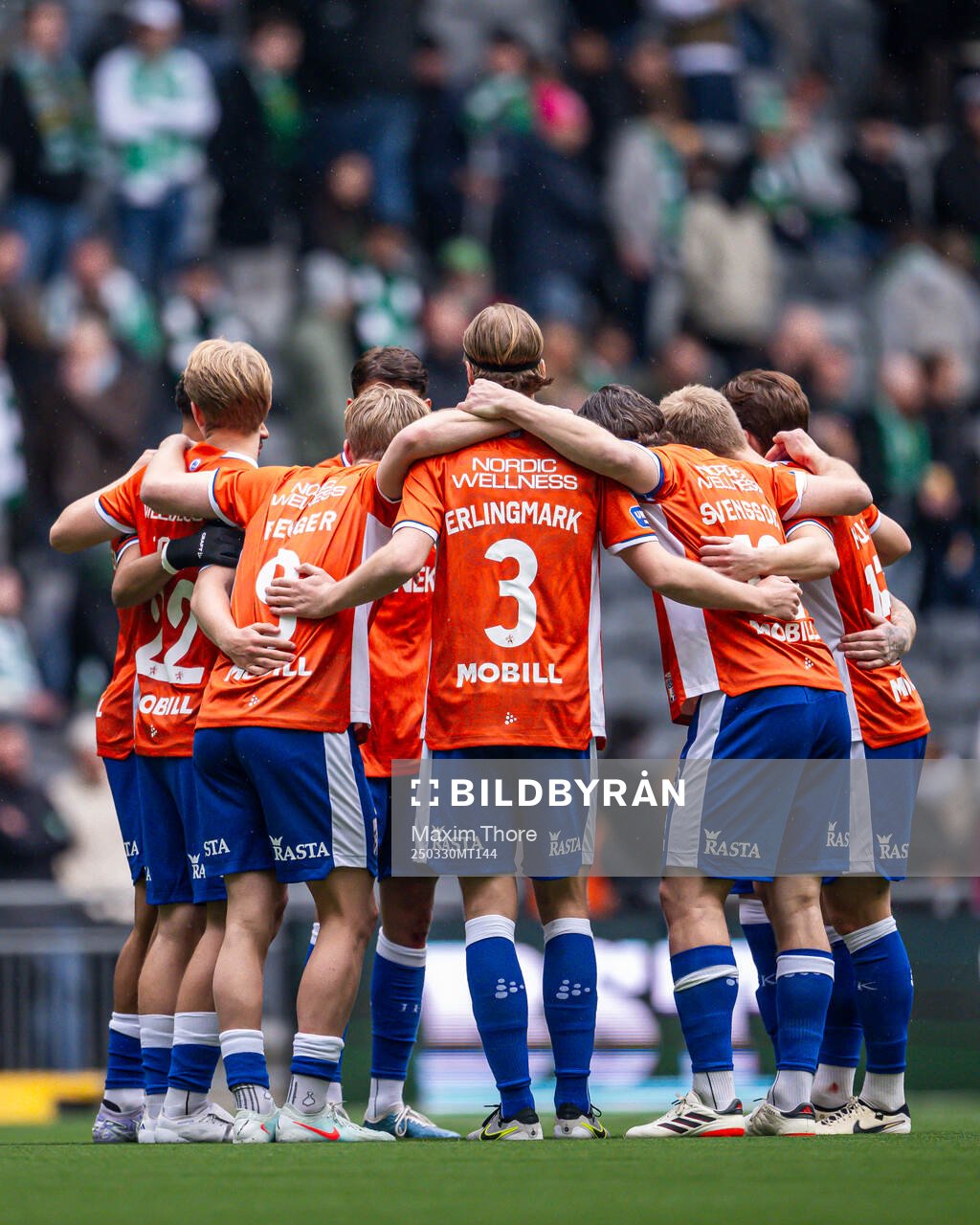 IFK Göteborgs spelare samlas