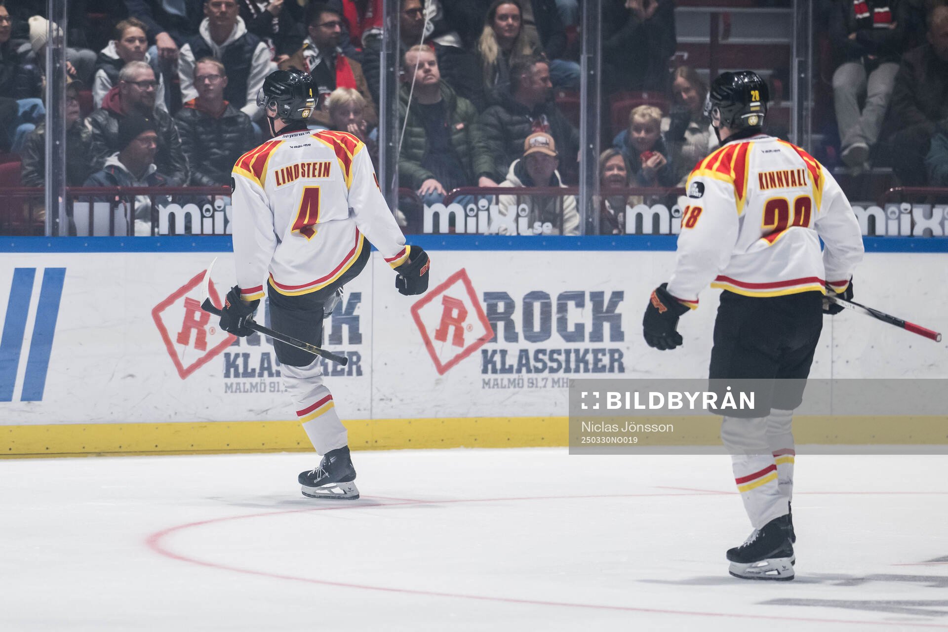 Brynäs Theo Lindstein jublar