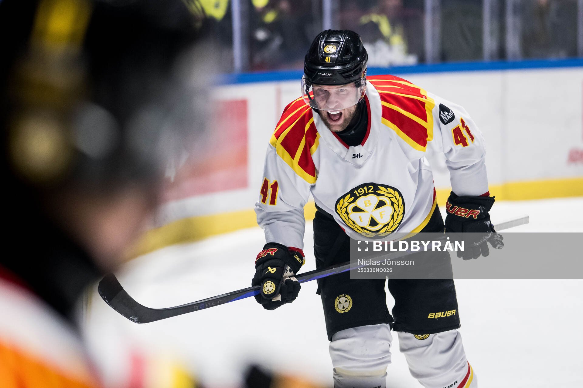 Brynäs Greg Scott har ont