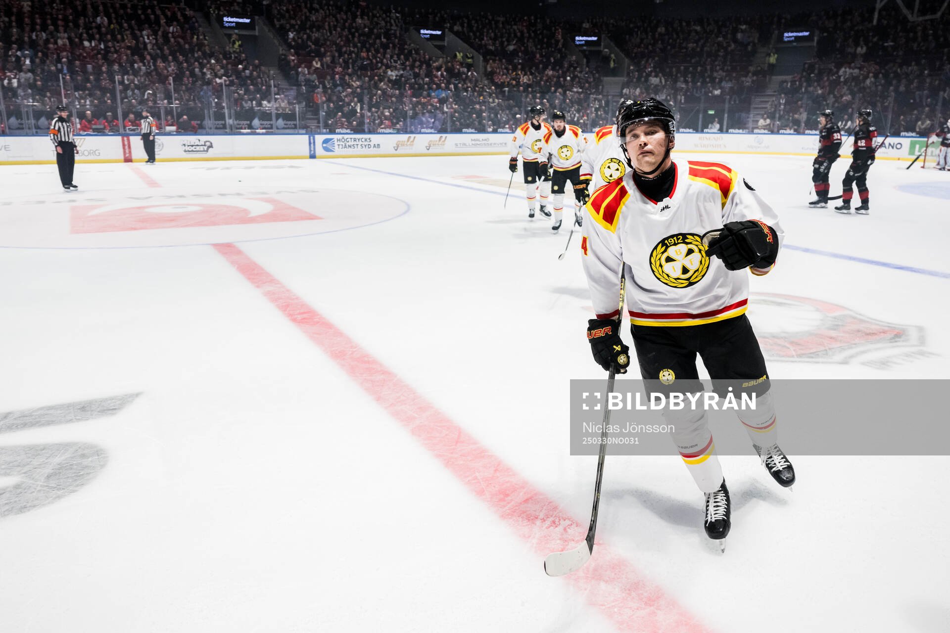 Brynäs Theo Lindstein jublar