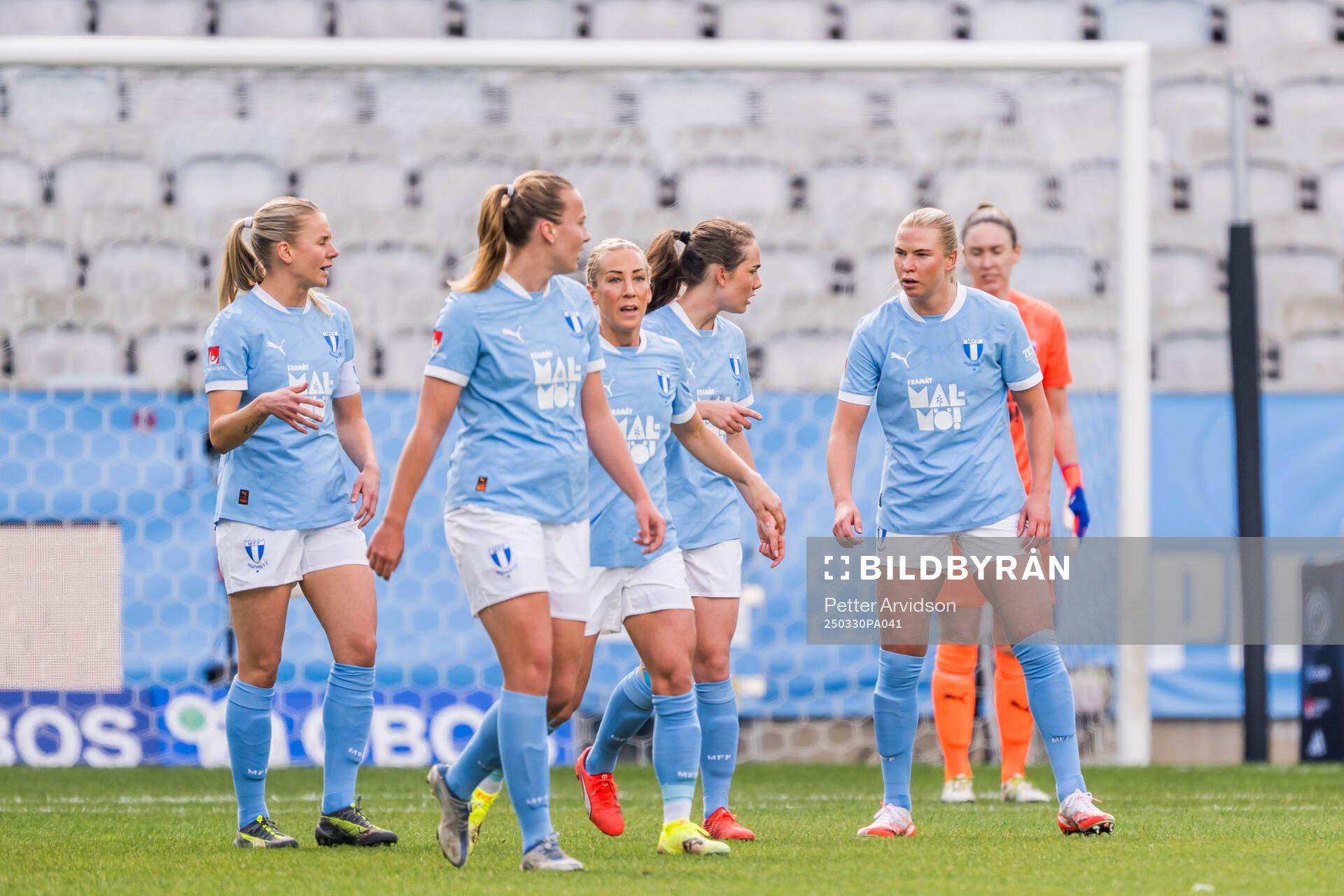 Malmö FFs Ellen Löfqvist deppar