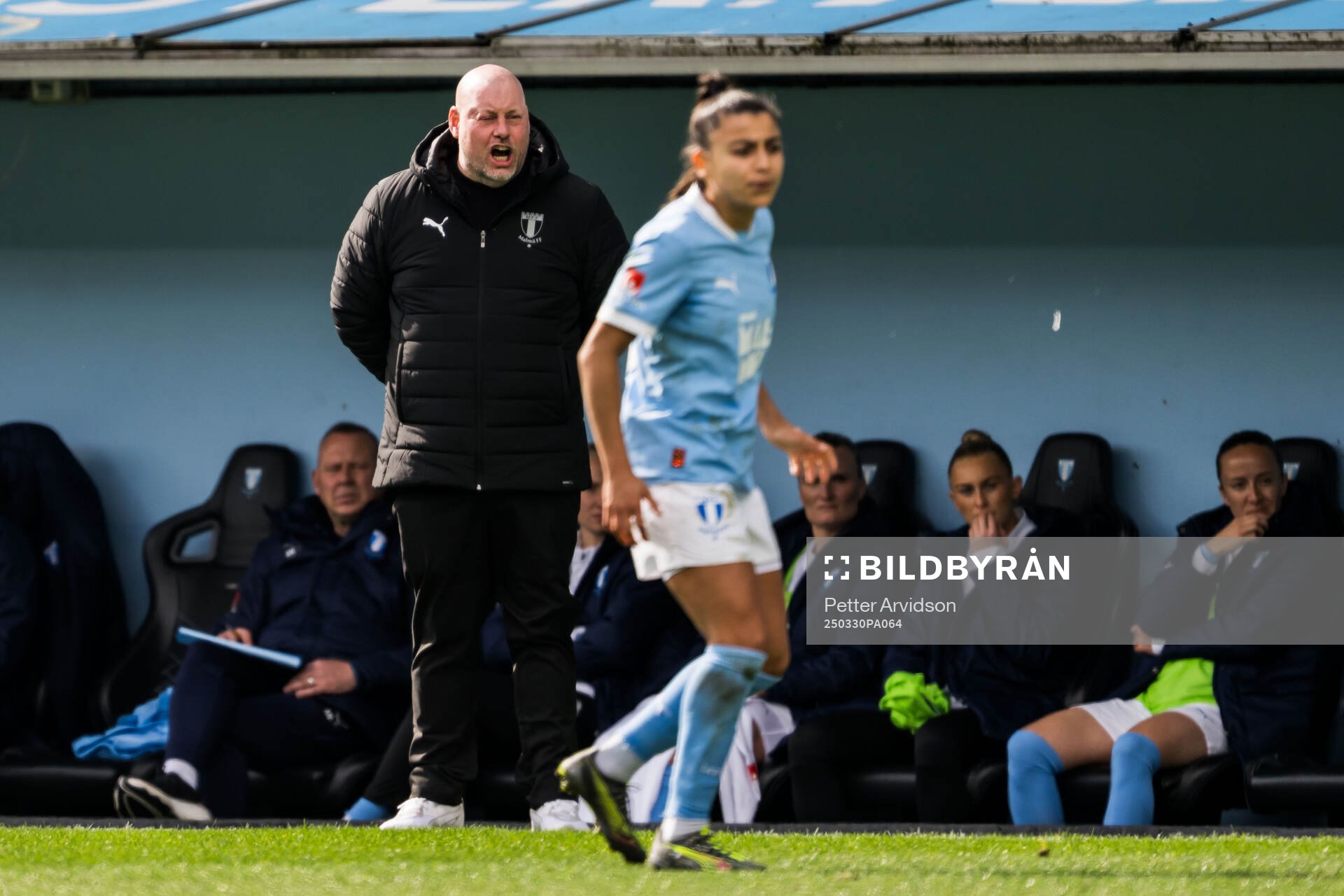 Malmö FFs tränare Jonas Valfridsson