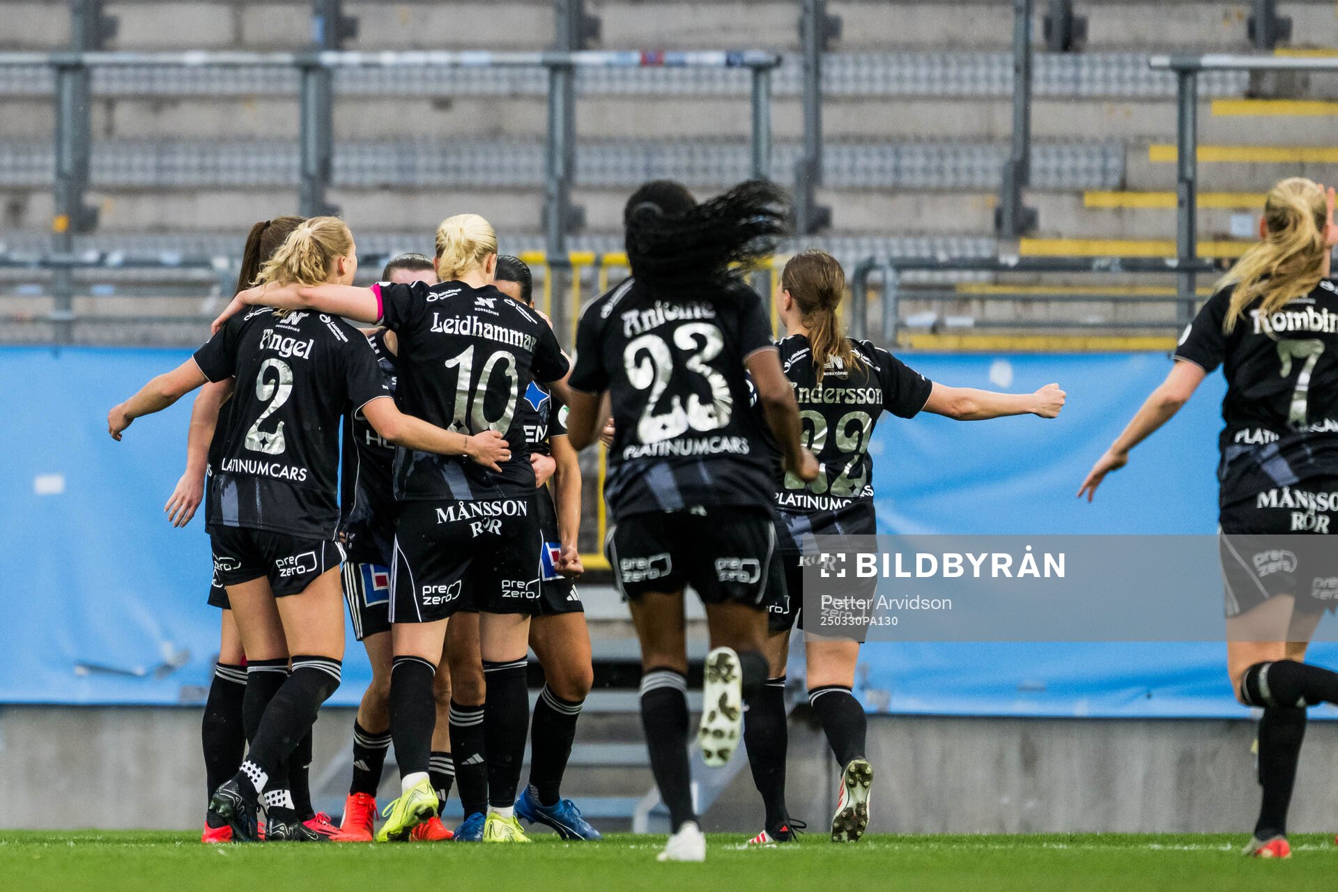 IFK Norrköpings Vesna Milivojevic jublar