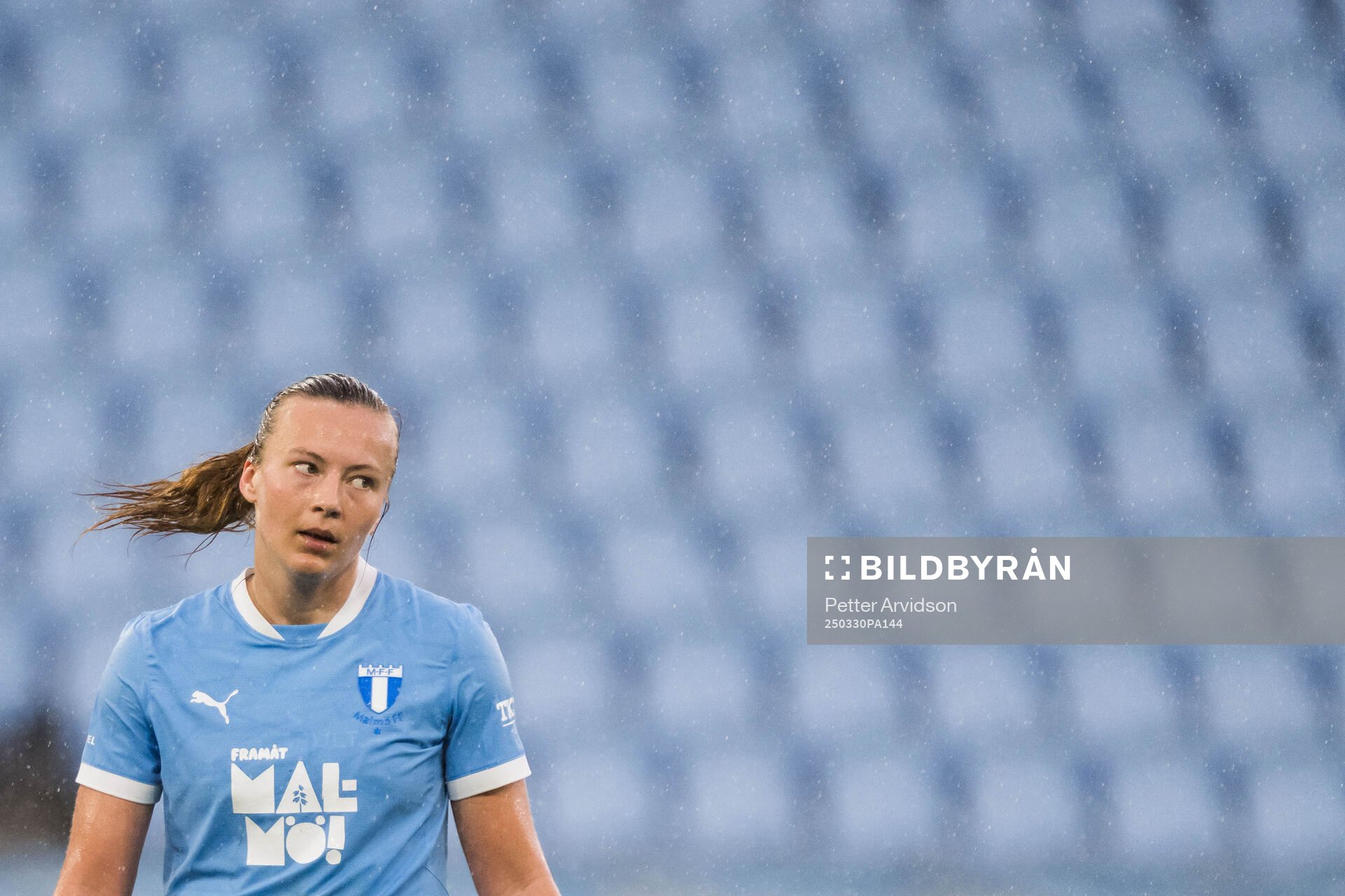 Malmö FFs Sara Kanutte Sørensen Fornes deppar