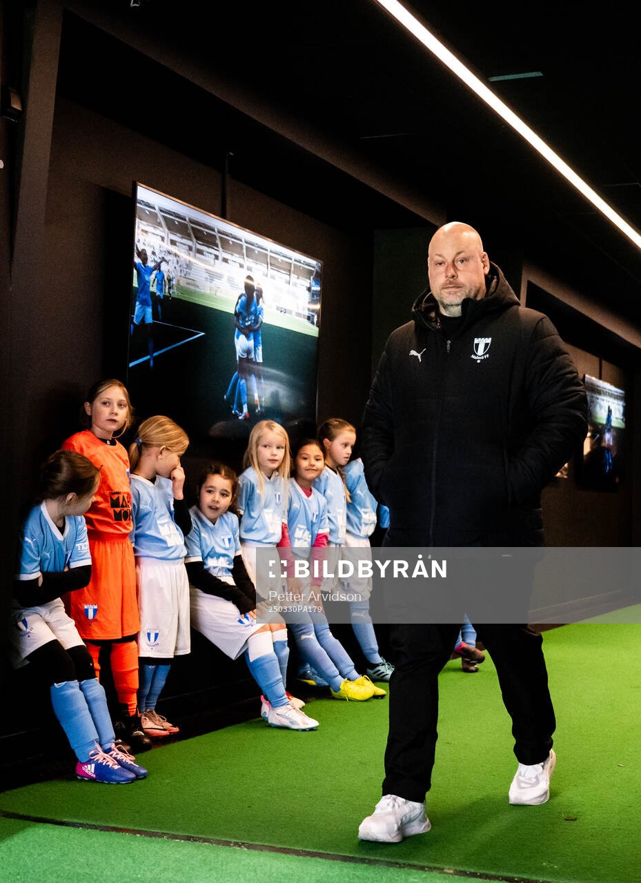 Malmö FFs tränare Jonas Valfridsson