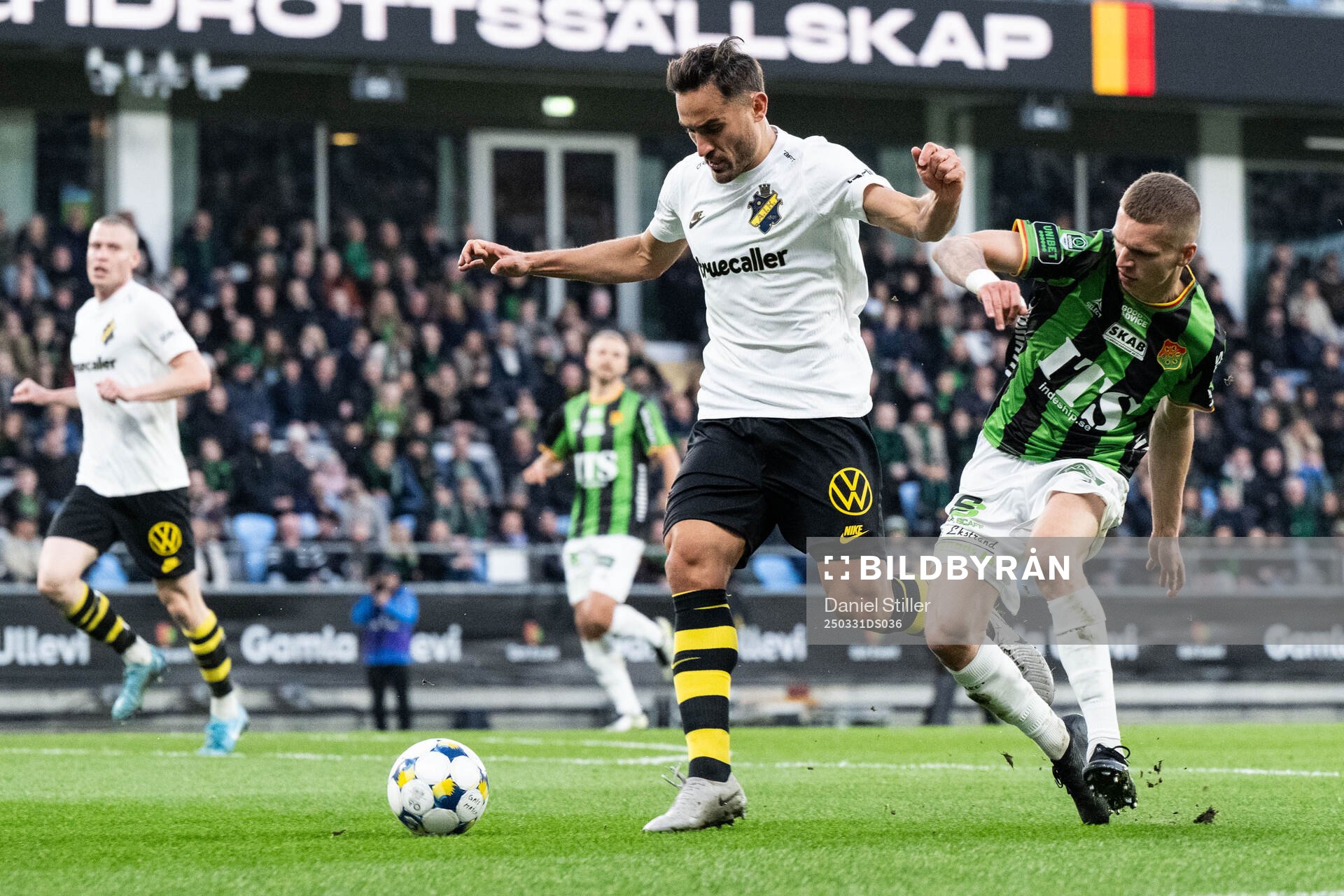 AIKs Sotirios Papagiannopoulos och GAIS Lucas Hedlund