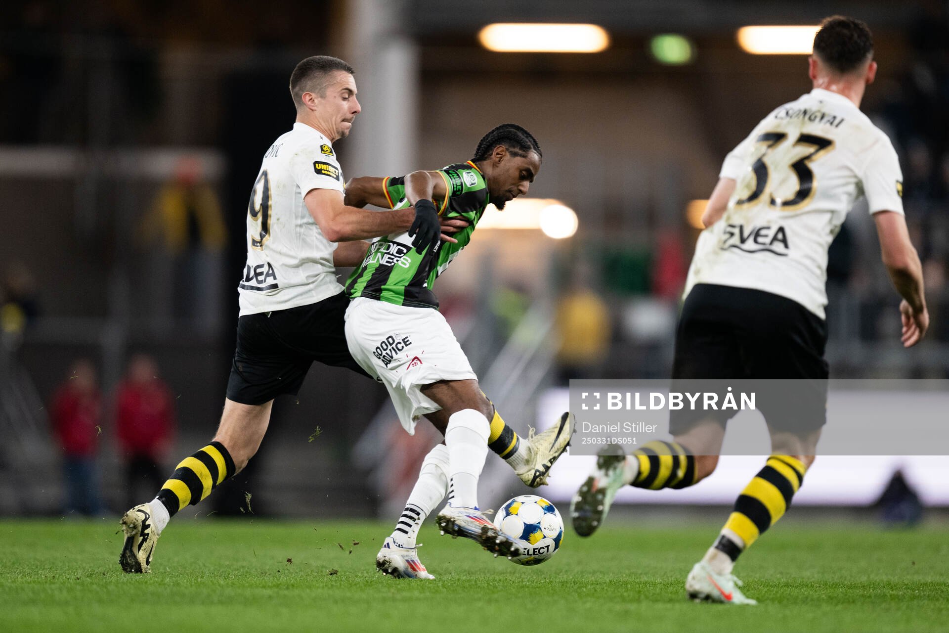 AIKs Dino Besirovic och GAIS Harun Ibrahim