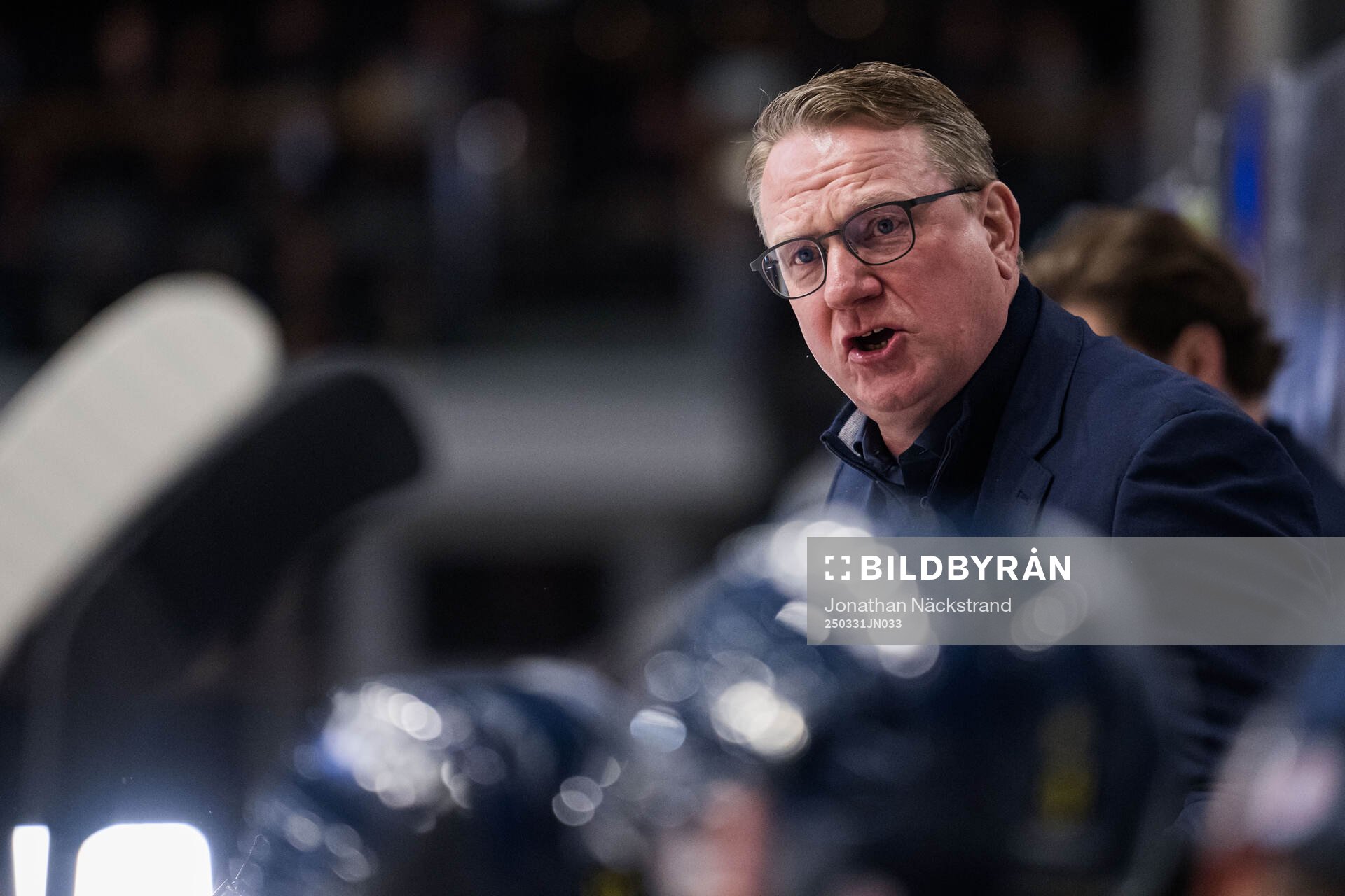 Södertäljes tränare Magnus Bogren