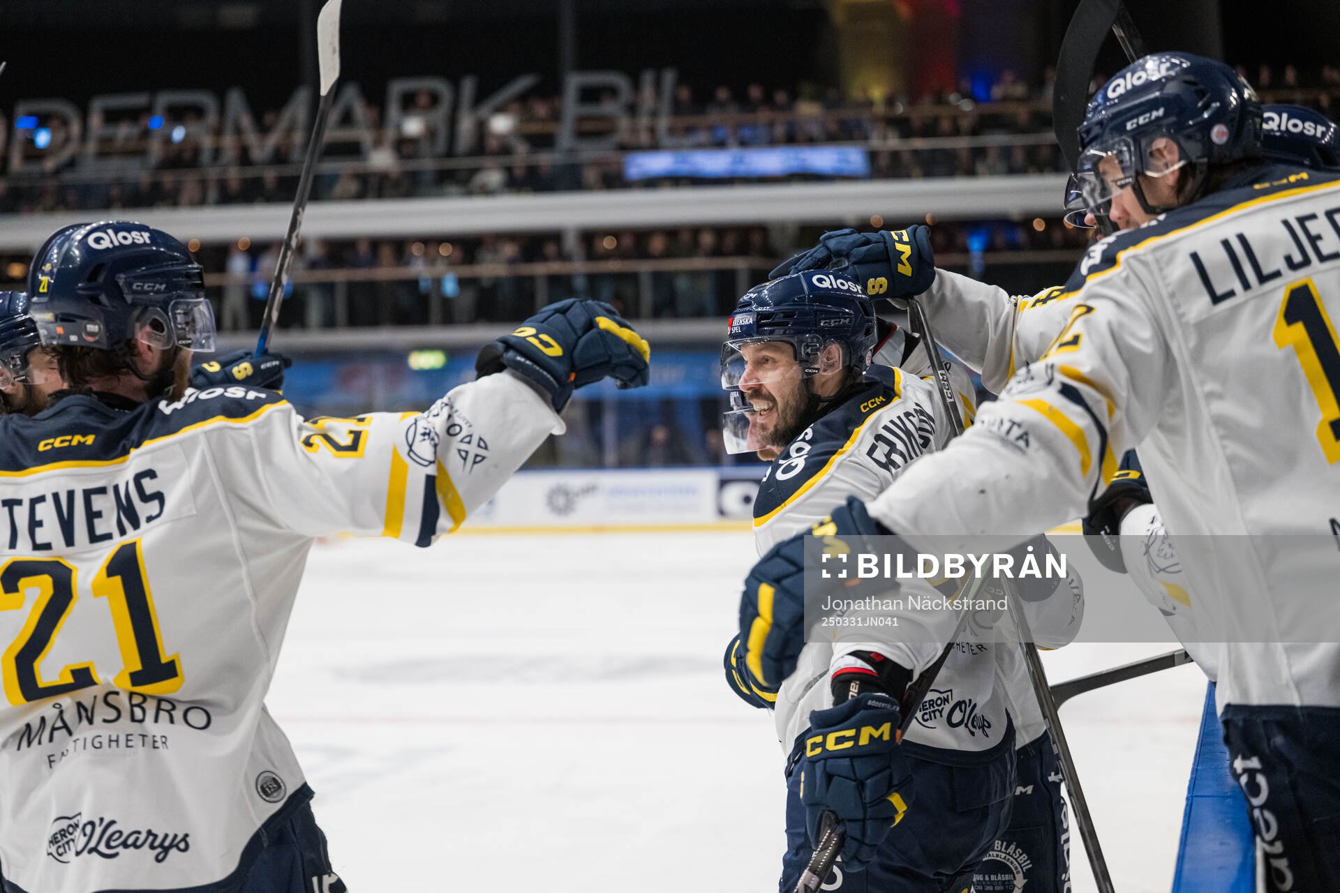 Södertäljes Marcus Eriksson jublar